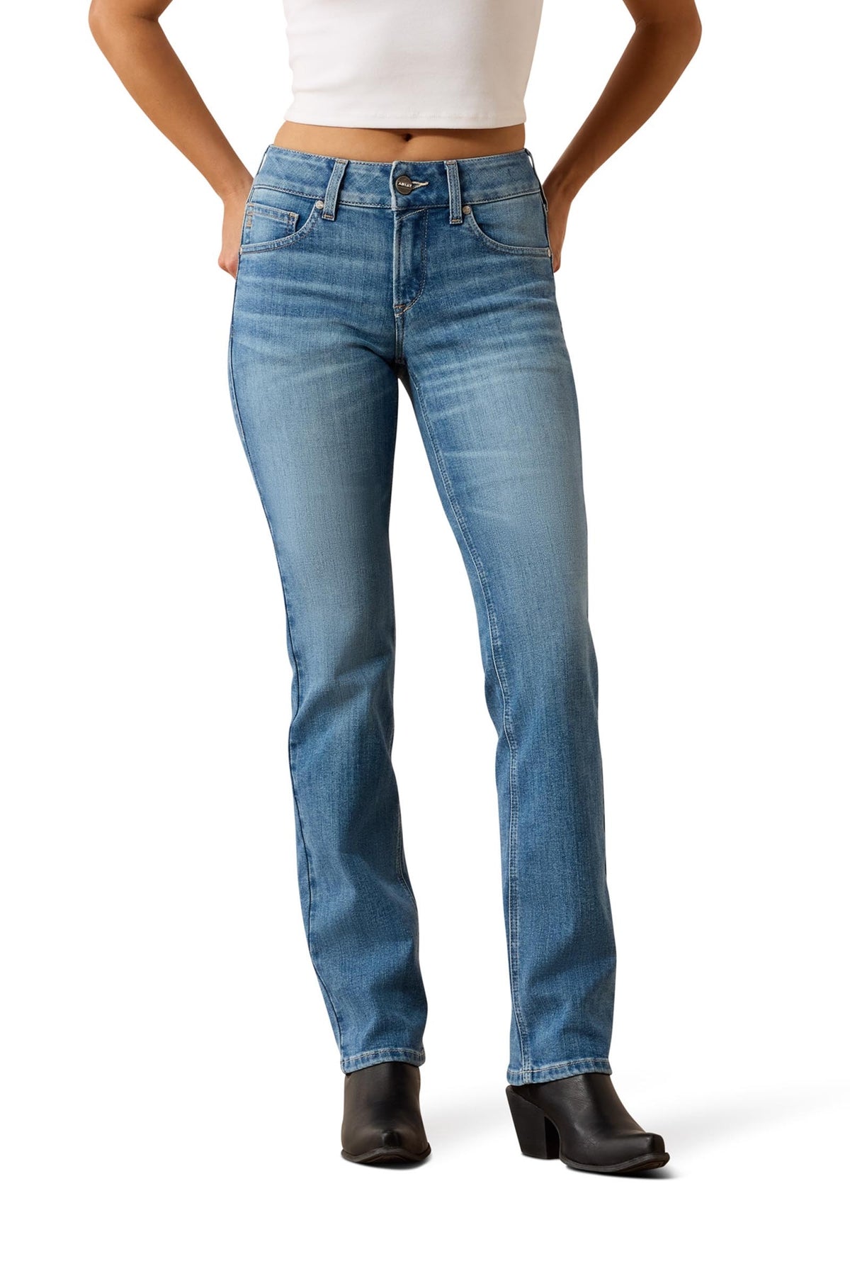 Ariat Dame Reya jeans med rette ben og Perfect Rise Womens Breeches