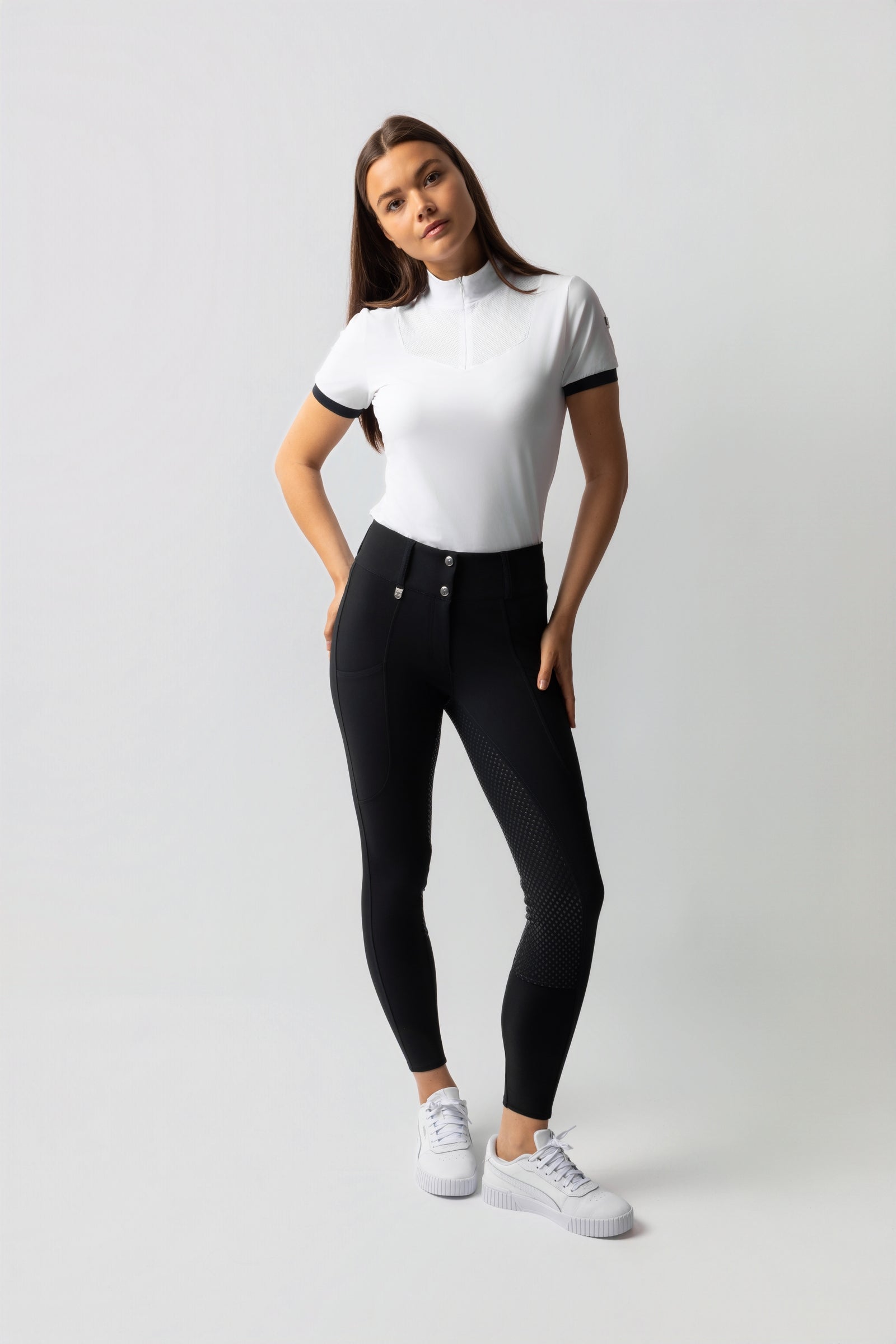 Horze Grand Prix Pro Women´s Full Grip Breeches UPF 50+ Womens Breeches