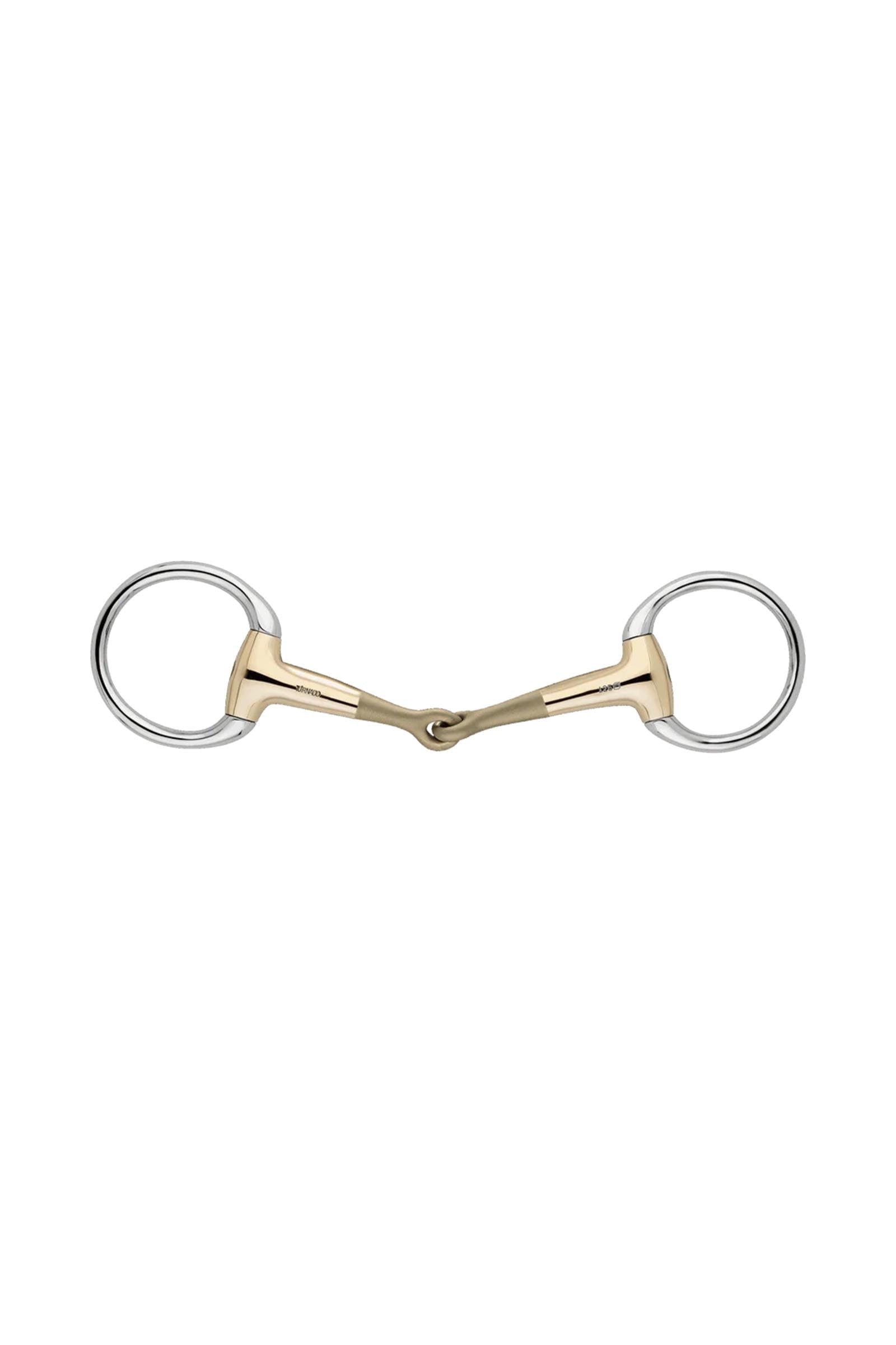 Sprenger Turnado olivenhode bridong, enkelt leddet, 14 mm, Sensogan Bitt