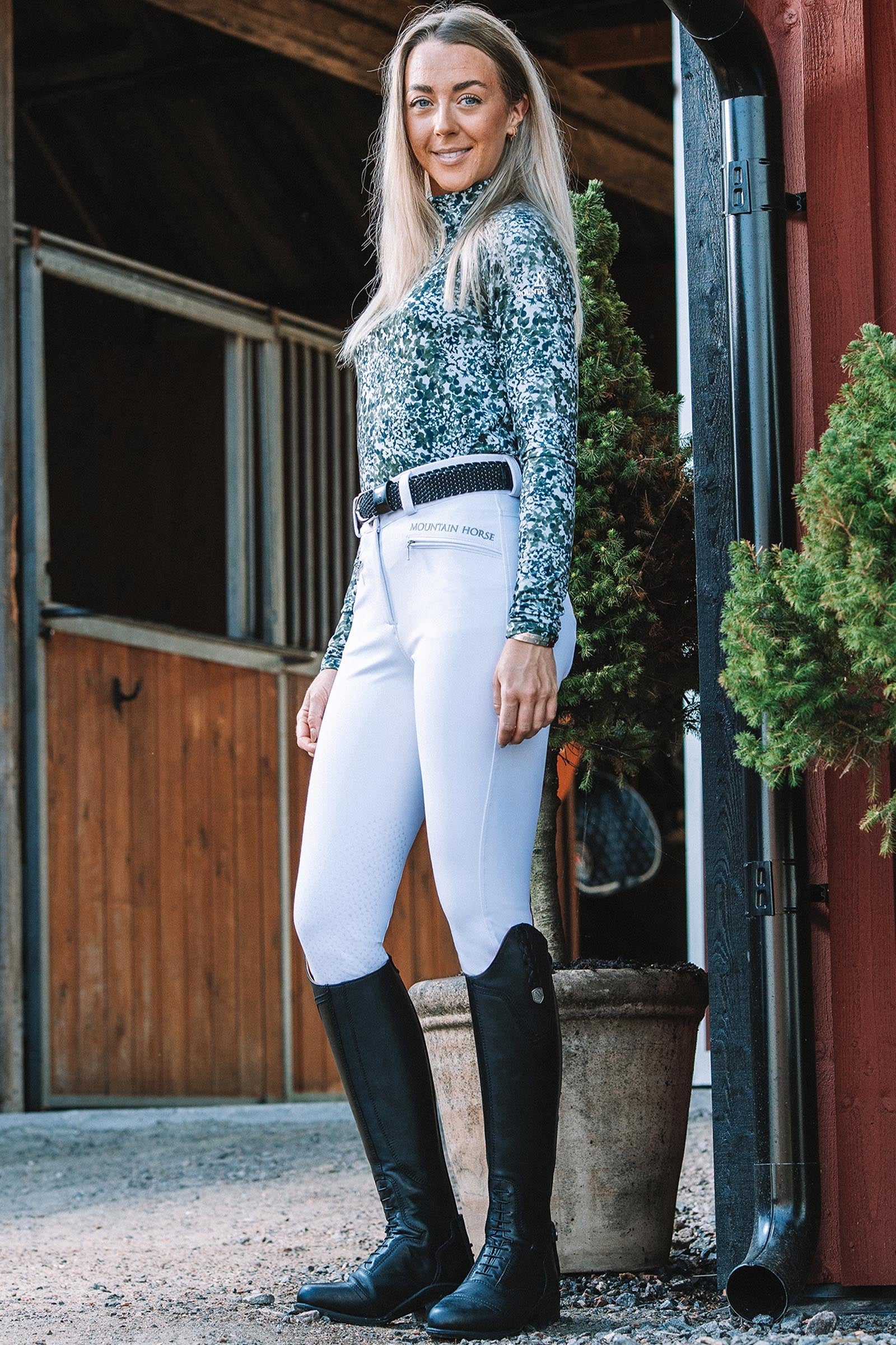Mountain Horse Isolde Women´s Long Sleeve Shirt Women’s Riding Clothing