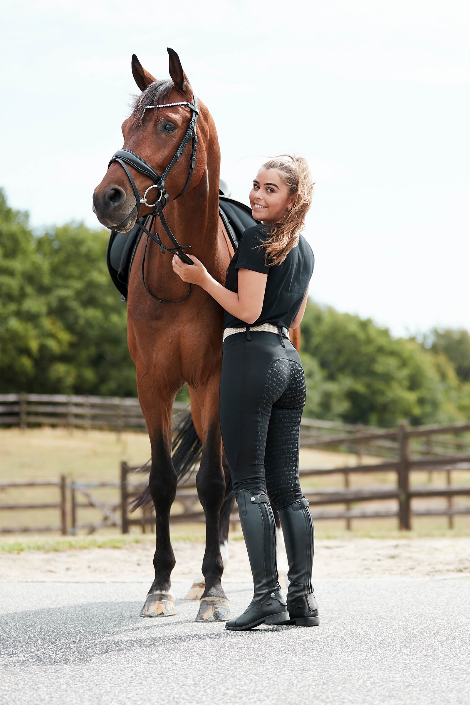 Equipage Kendra Women´s Full Grip Riding Tights Womens Breeches