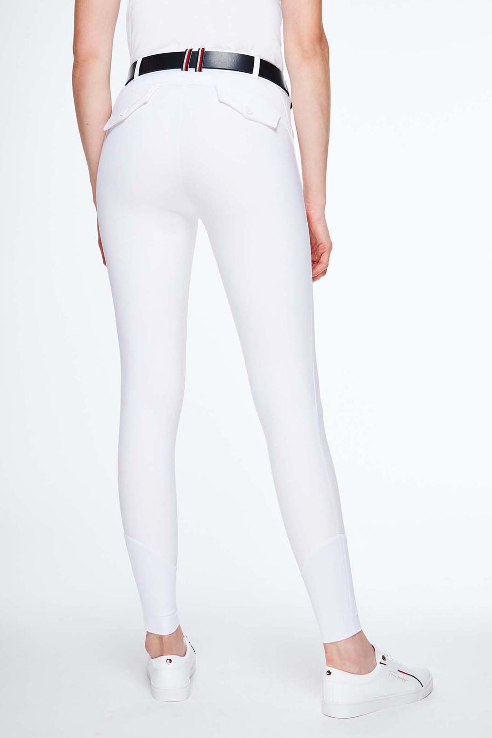 Tommy Hilfiger Equestrian Classic Style Ridebukser med knegrip for kvinner Womens Breeches