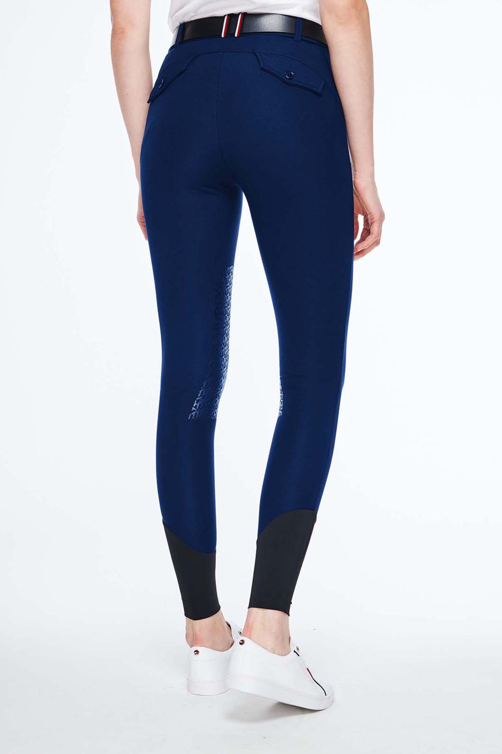 Tommy Hilfiger Equestrian Classic Style Ridebukser med knegrip for kvinner Womens Breeches