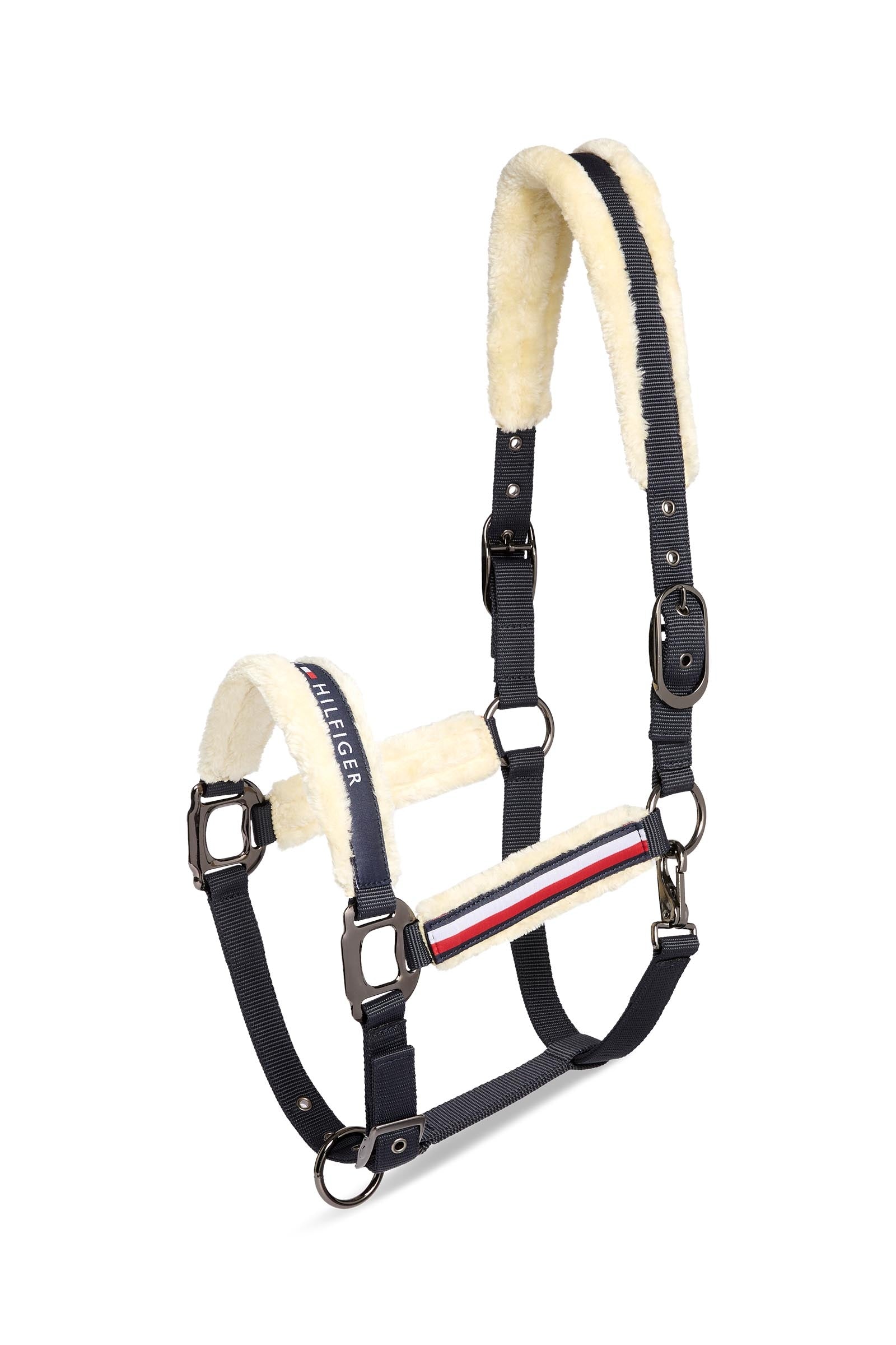 Tommy Hilfiger Equestrian Kennedy grime med kunstpels Grimer og leietau