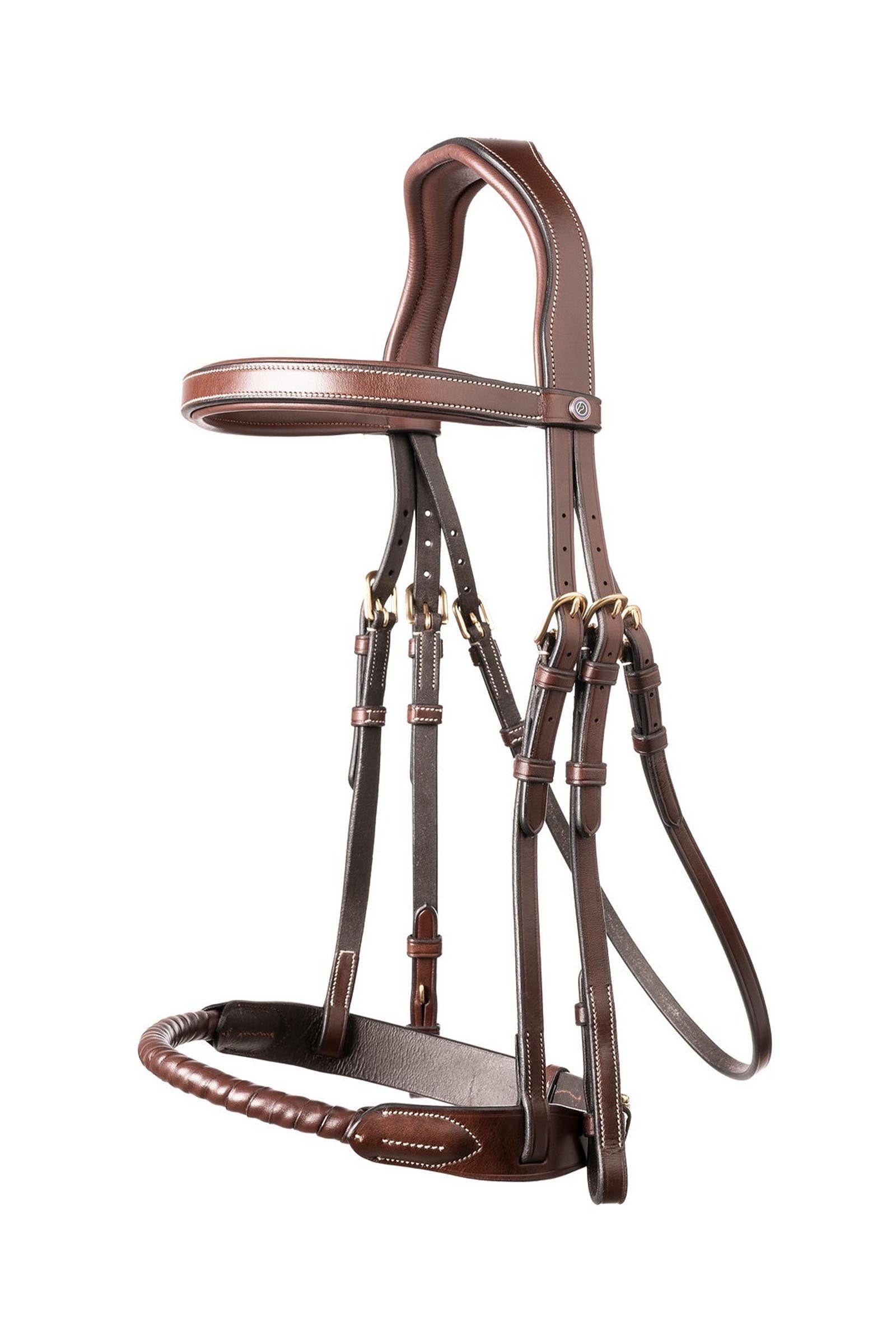 Trust Equestrian Dublin Rope Noseband Bridle Covered Hodelag & Tøyler