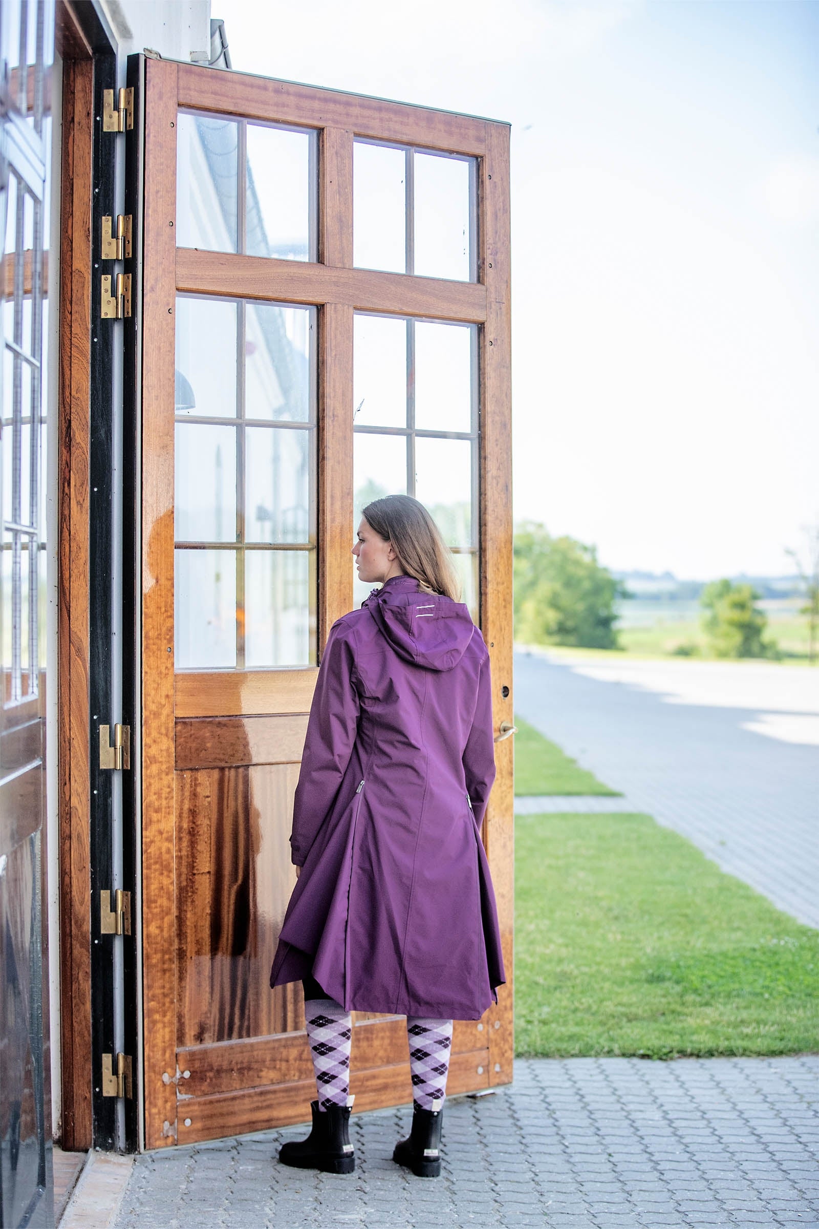 Equipage Heaven Padded Long Rain Coat Women’s Riding Clothing