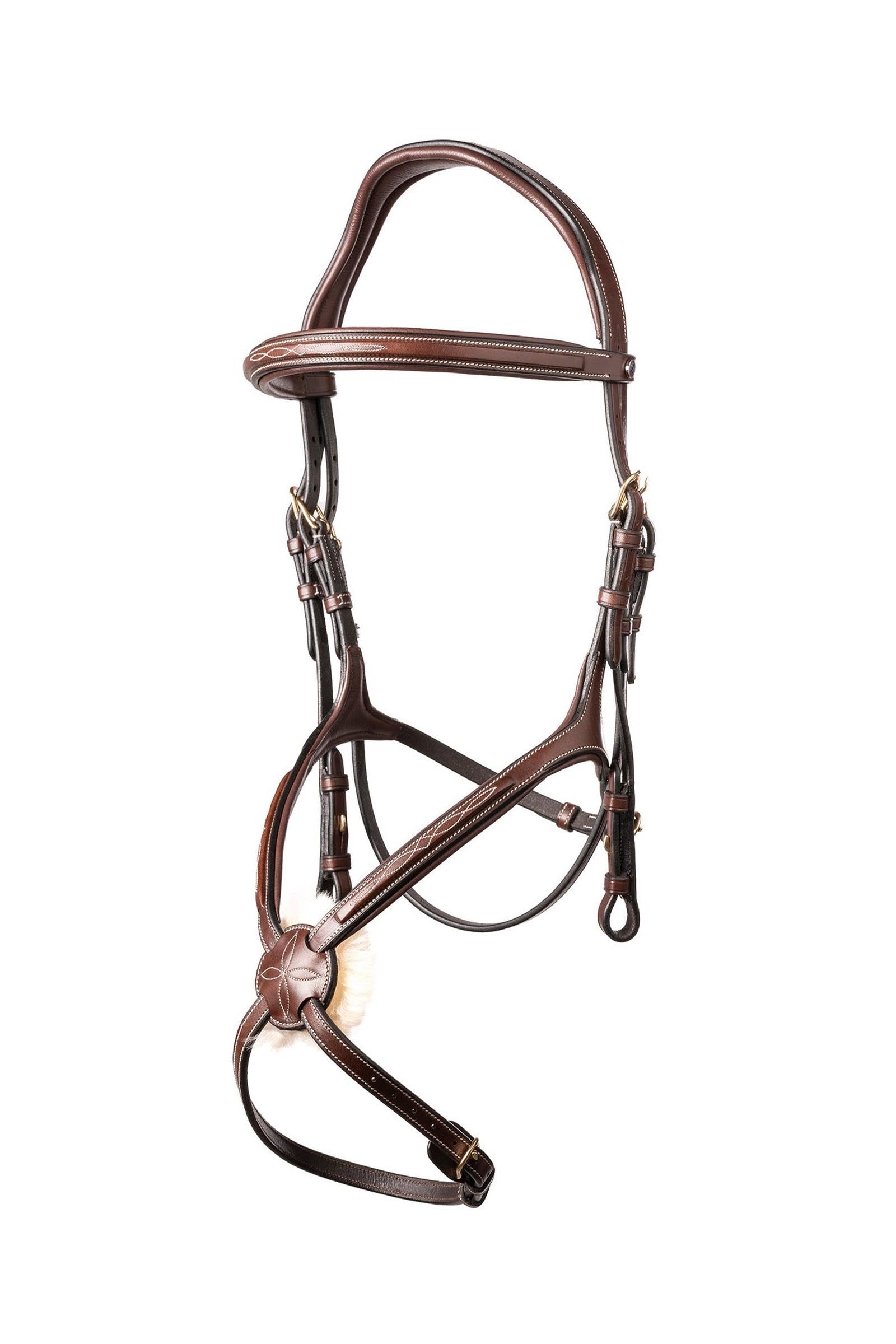 Trust Equestrian Oslo Mexican Noseband Bridle Hodelag & Tøyler