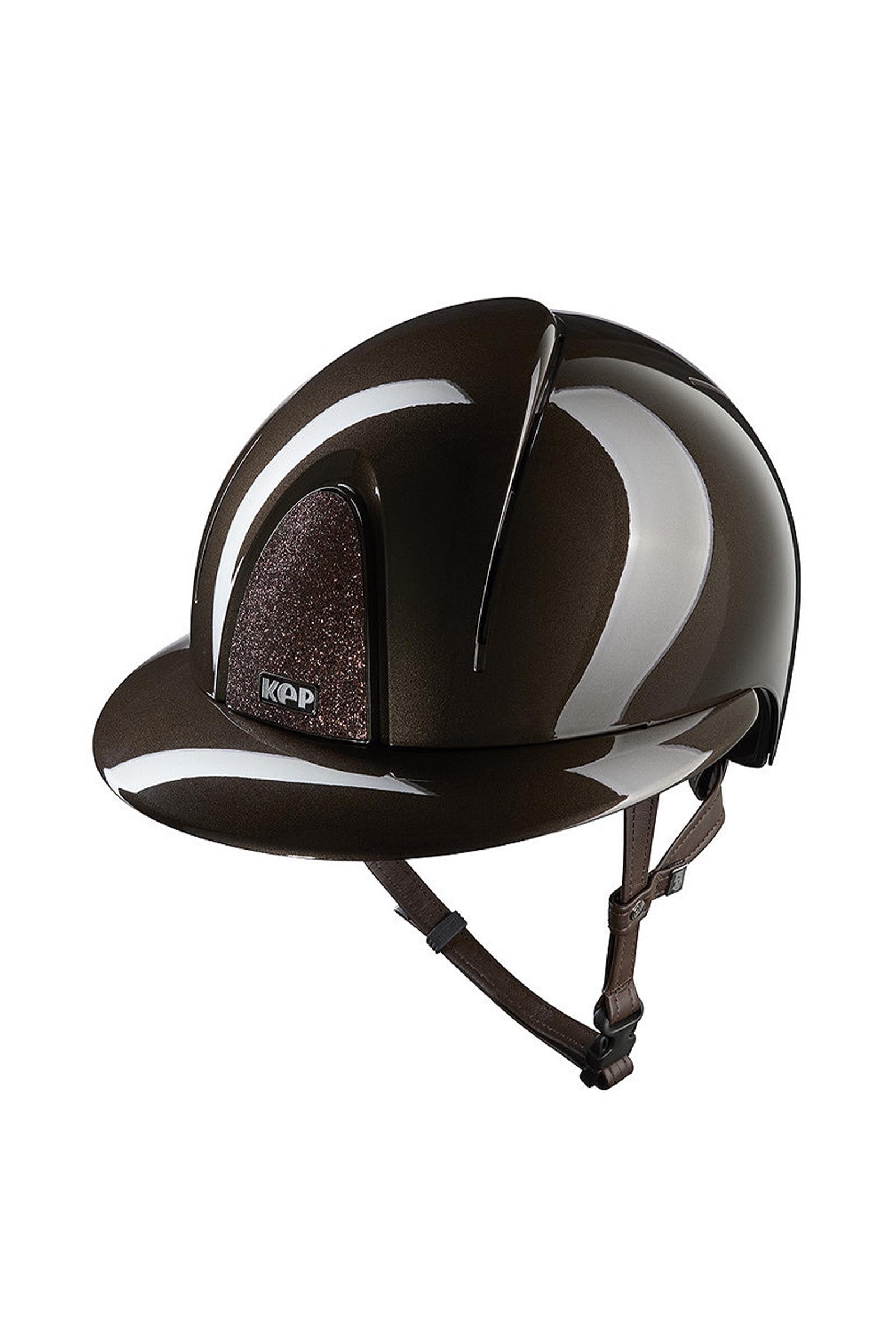 KEP Helmets KEP NOVA ABS Metal Polish/Star Polo Riding Helmet Ridehjelm & sikkerhetsvest