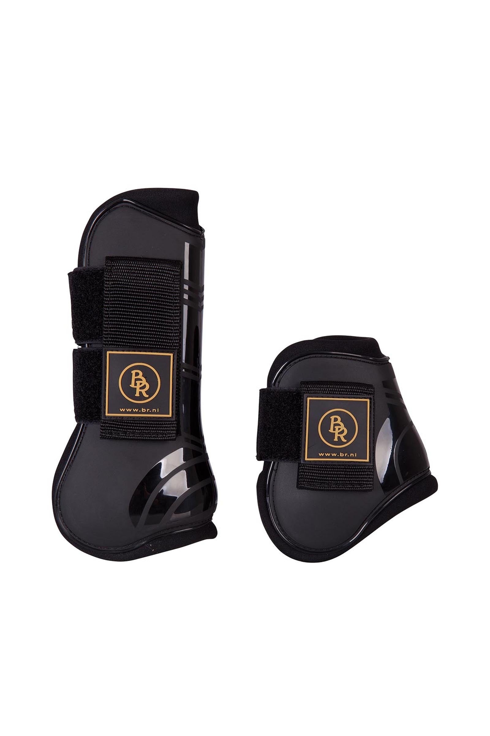 BR Pro Tech Tendon & Fetlock Neoprene Boots Set Leg Protection & Hoof Protection for Horses