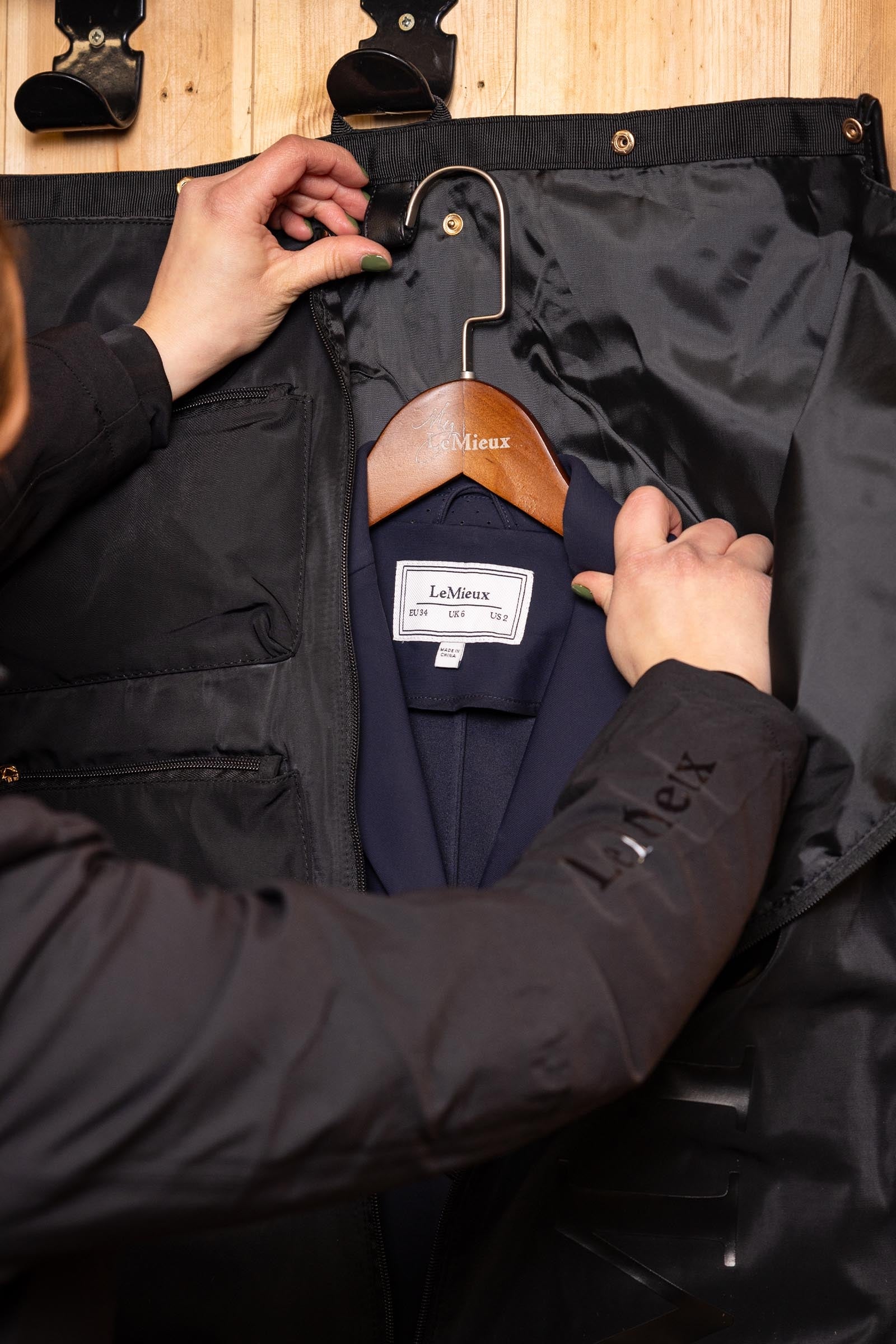LeMieux Luxe Show Jacket Duffle Bag Accessories