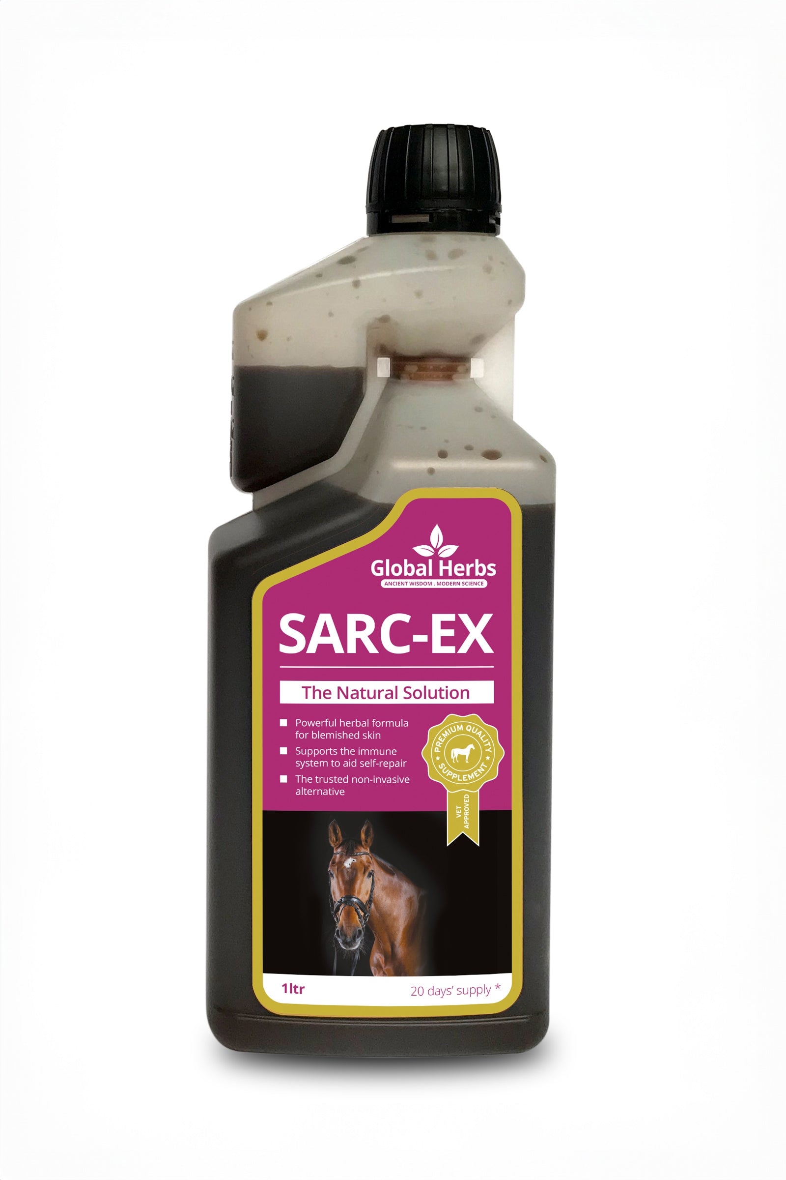 Global Herbs Sarc-Ex, 1 kilo Horse Feed & Nutrition