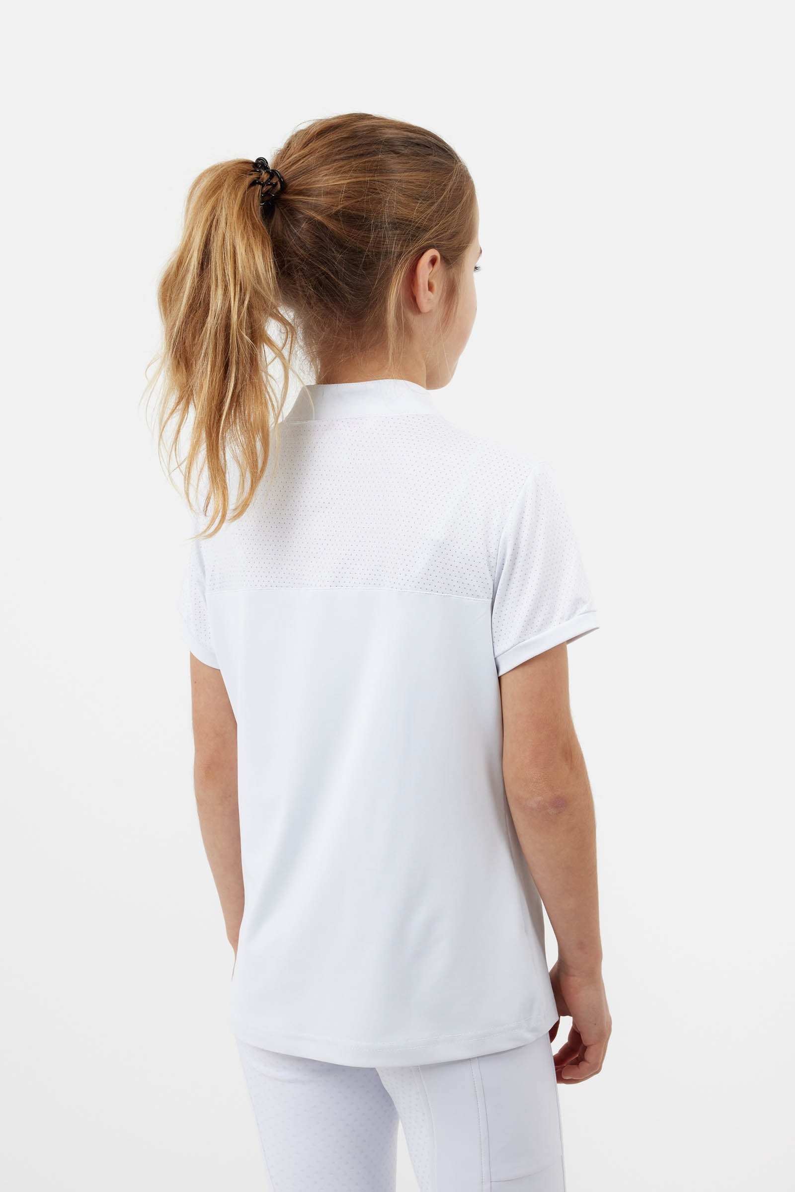 Horze Young Rider Louisa Show Mesh Shirt Kids Apparel