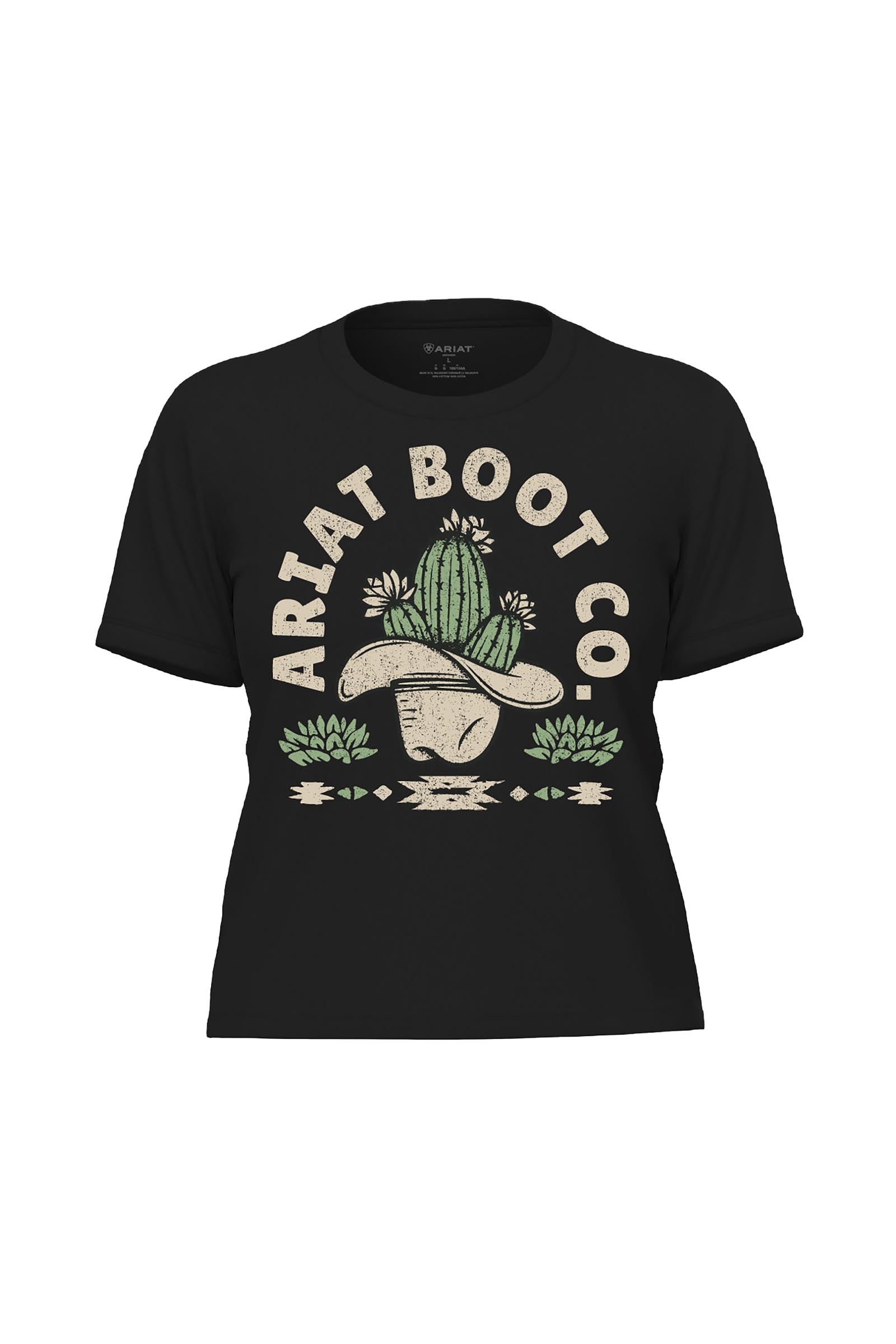 Ariat Women's Ariat Cacti Cowboy Hat T-Shirt Rideklær til dame