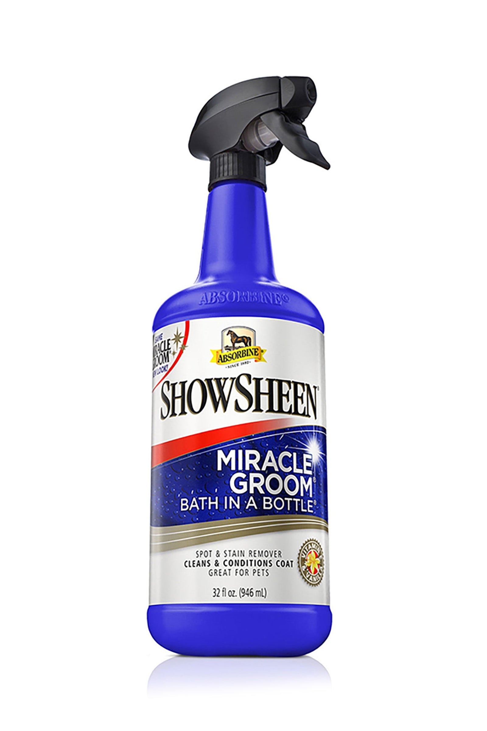 Absorbine Miracle Groom med sprayhode, 946ml Hestepleie