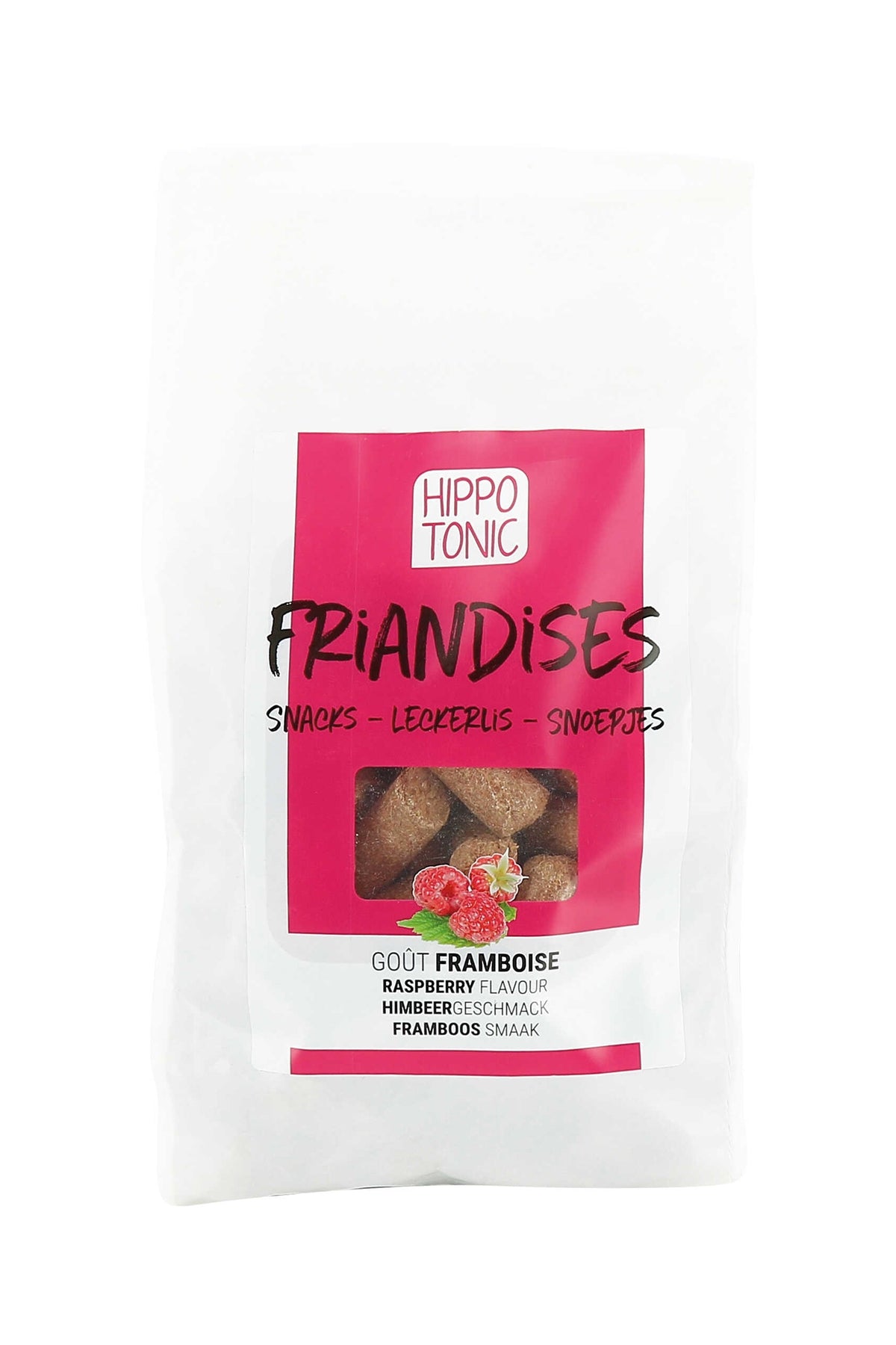 HIPPOTONIC Friandises bringebær, 1 kg Horse Feed & Nutrition