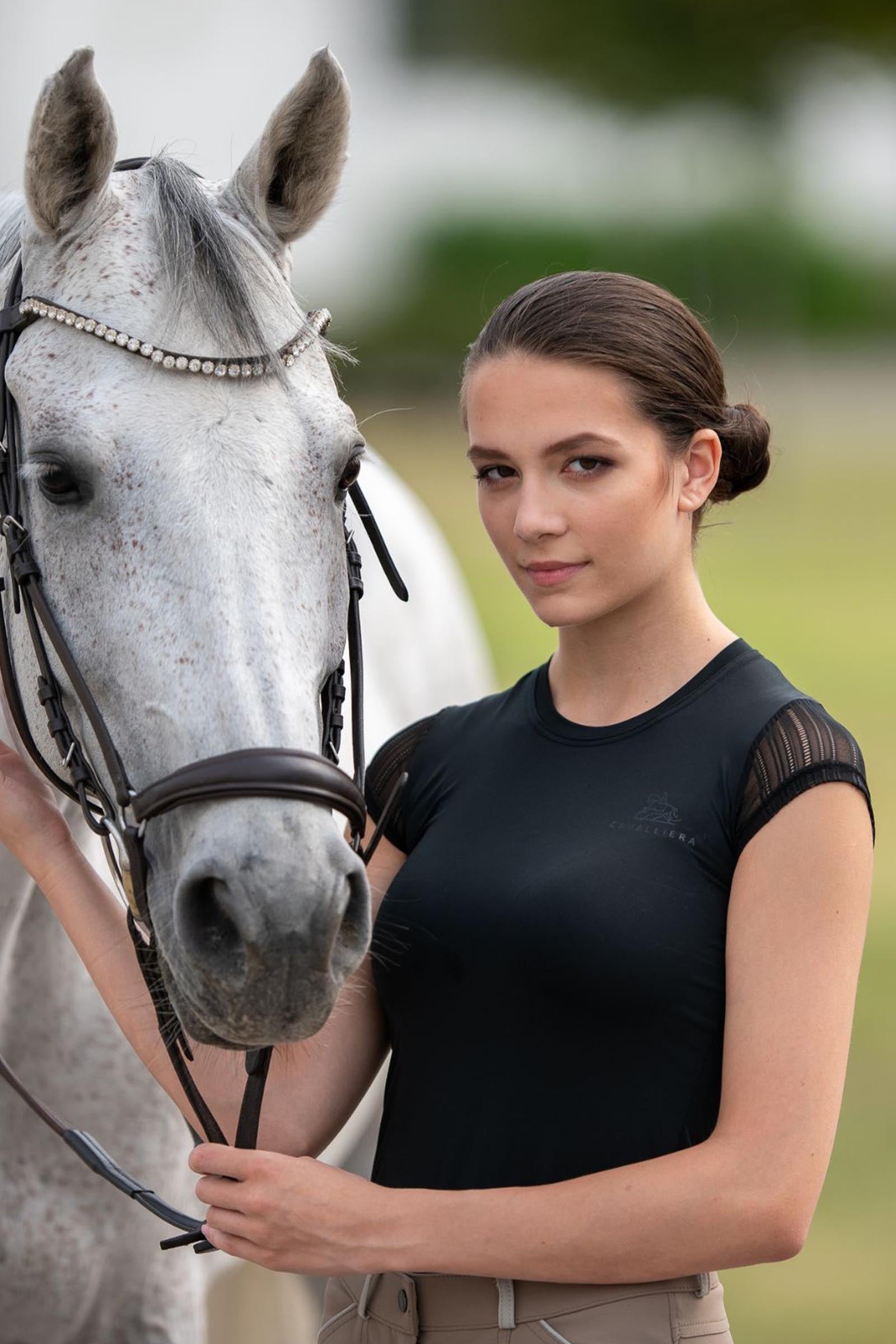 Cavalliera Riding Top Casual Contessa, Women's Short Sleeve Women’s Riding Clothing