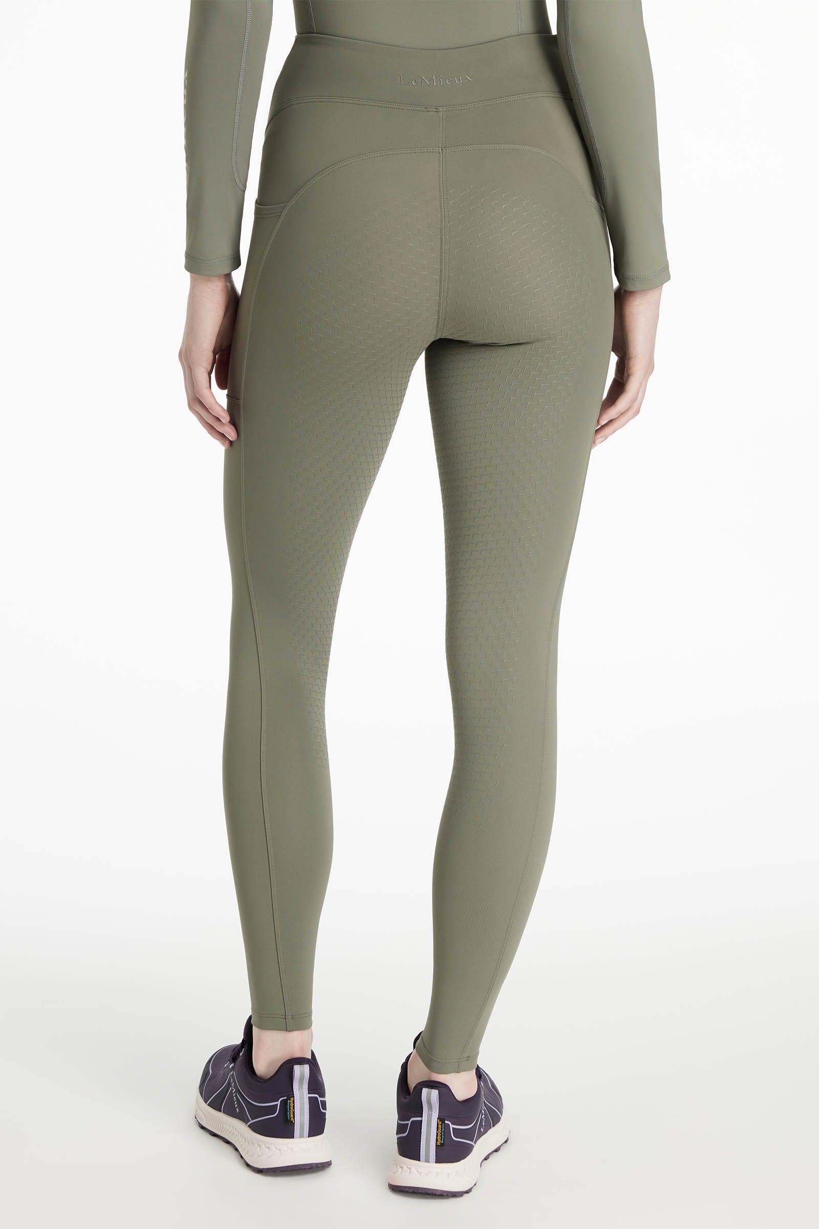 LeMieux Natalie dame ridebukse med børstet innside og full grip Womens Breeches