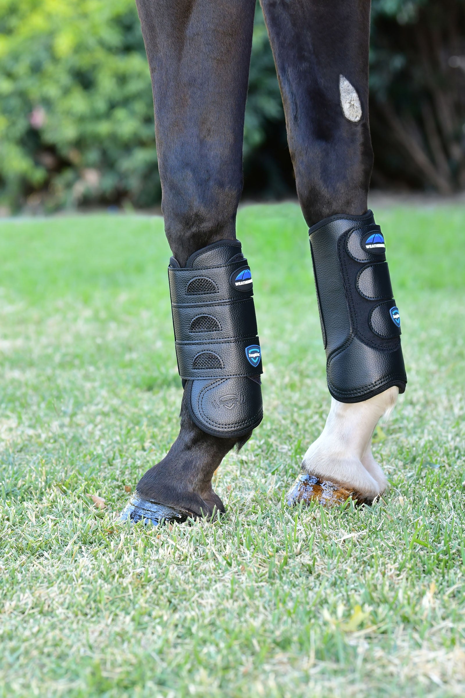 Weatherbeeta Tough-Tec Eventing Front Boots Leg Protection & Hoof Protection for Horses