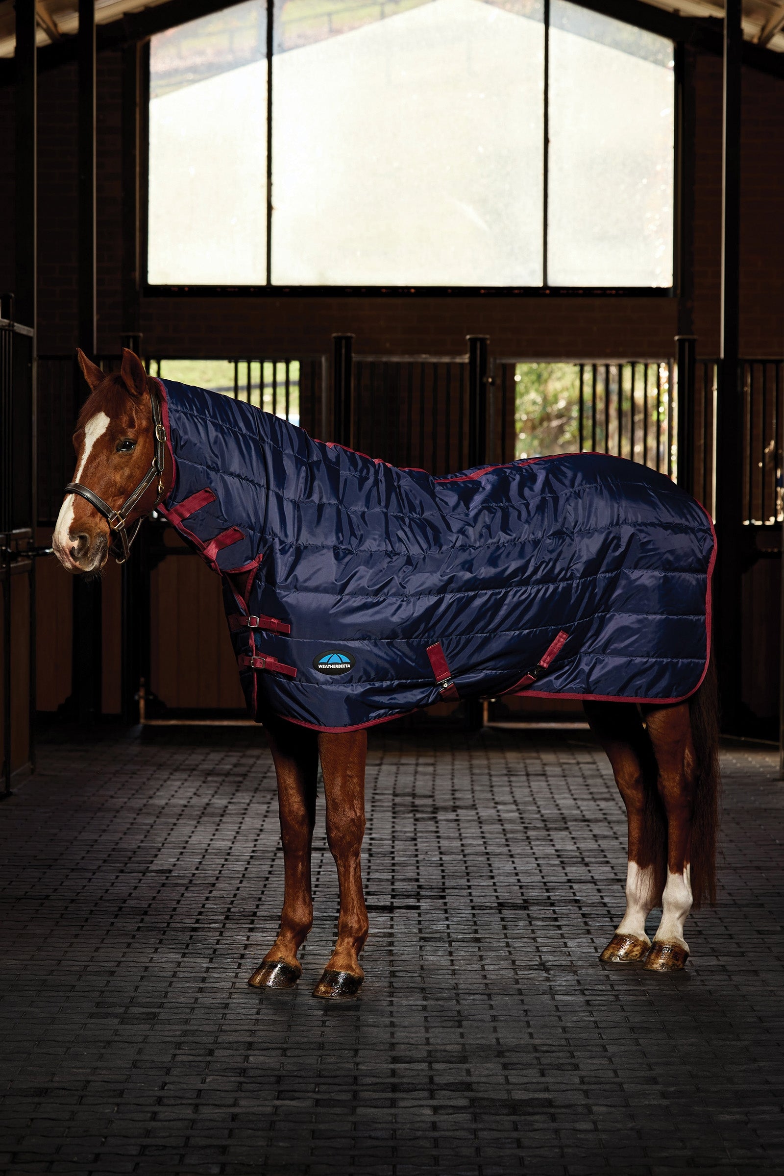 Weatherbeeta ComFiTec 210D Channel Quilt Stable Rug Combo Neck 220G Dekken