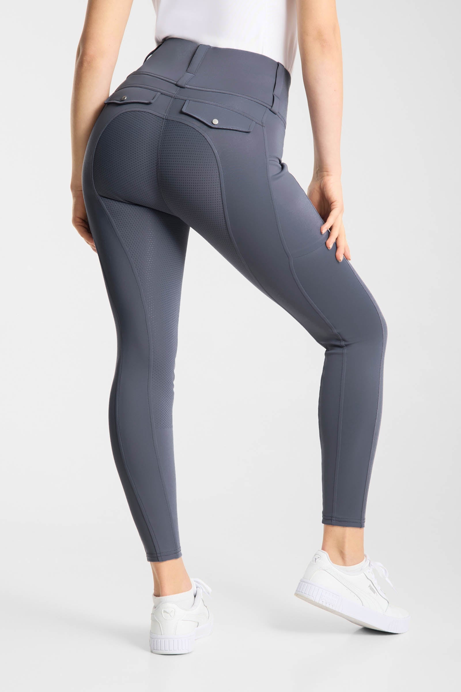 Horze Anya ridetights for kvinner med helforsterkning i silikon UPF 50+ Womens Breeches