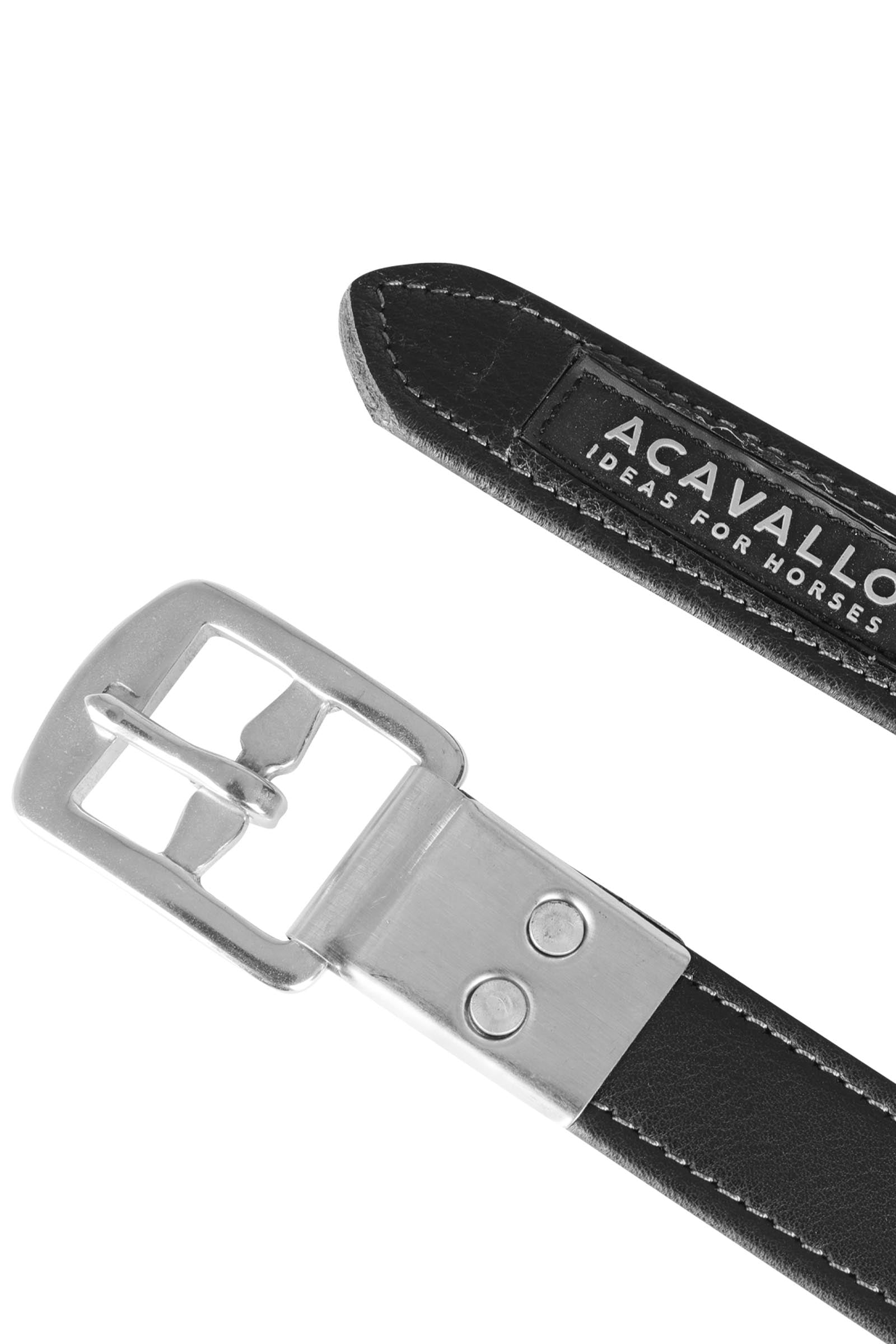 Acavallo Calfskin Stirrup Leathers With Encased Buckle Saddles, Girths & Stirrups