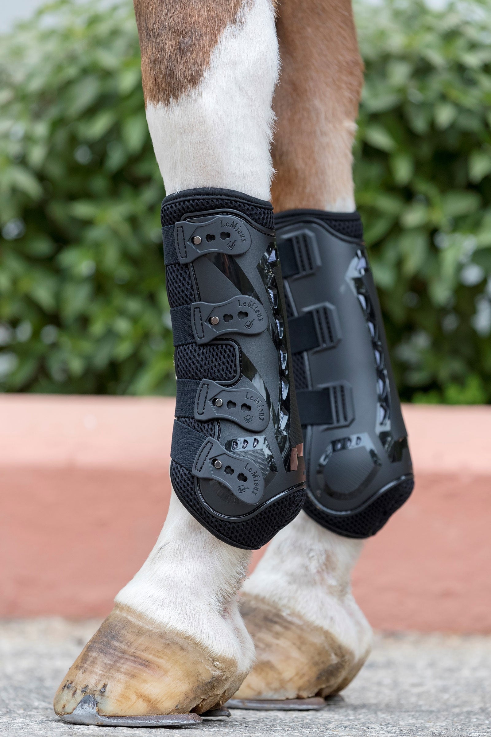 LeMieux Ultra Mesh Snug Boots, Hind Leg Protection & Hoof Protection for Horses