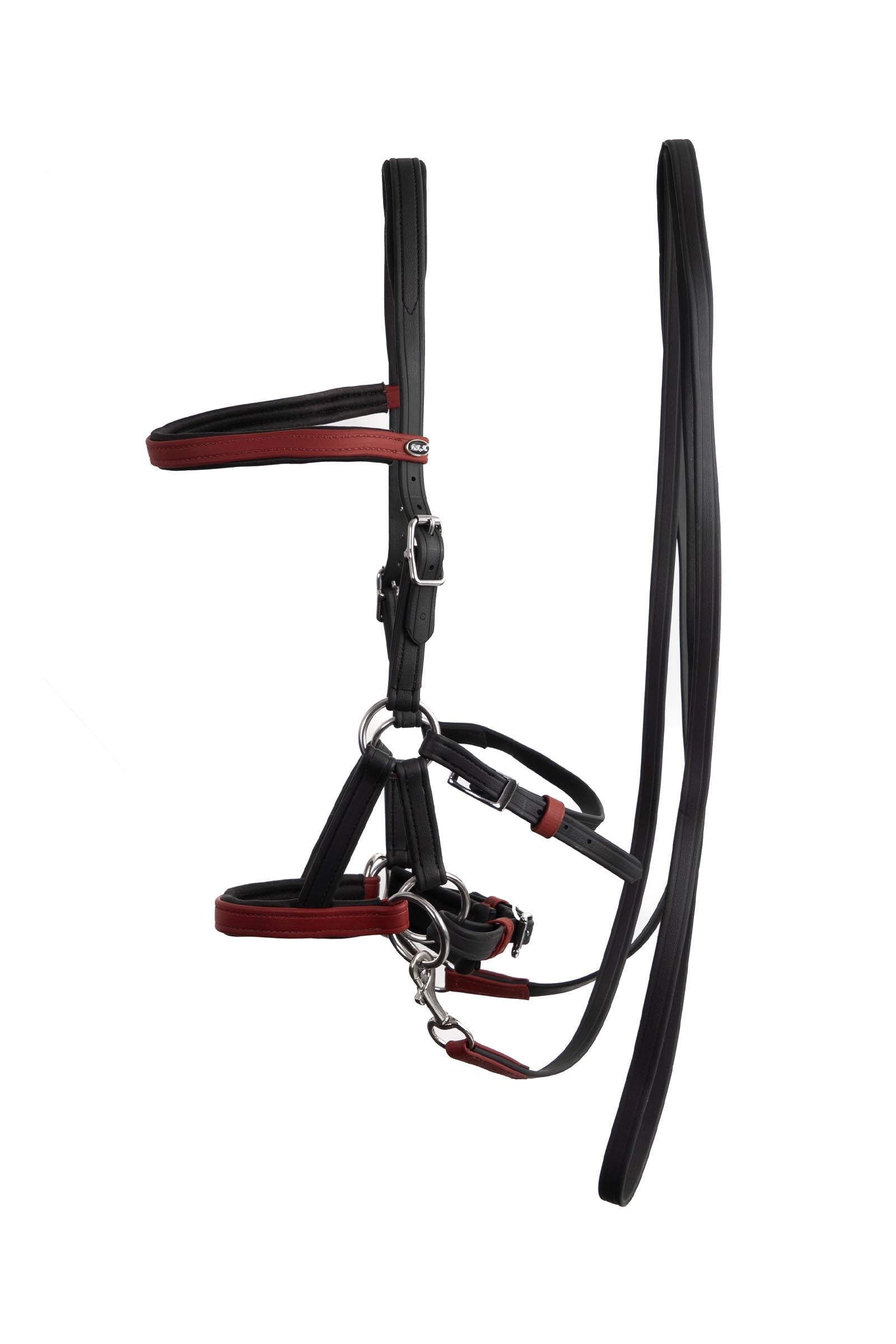 F.R.A. Freedom Riding Articles Sidepull Kirsch vegansk lær (System 3) Hodelag & Tøyler