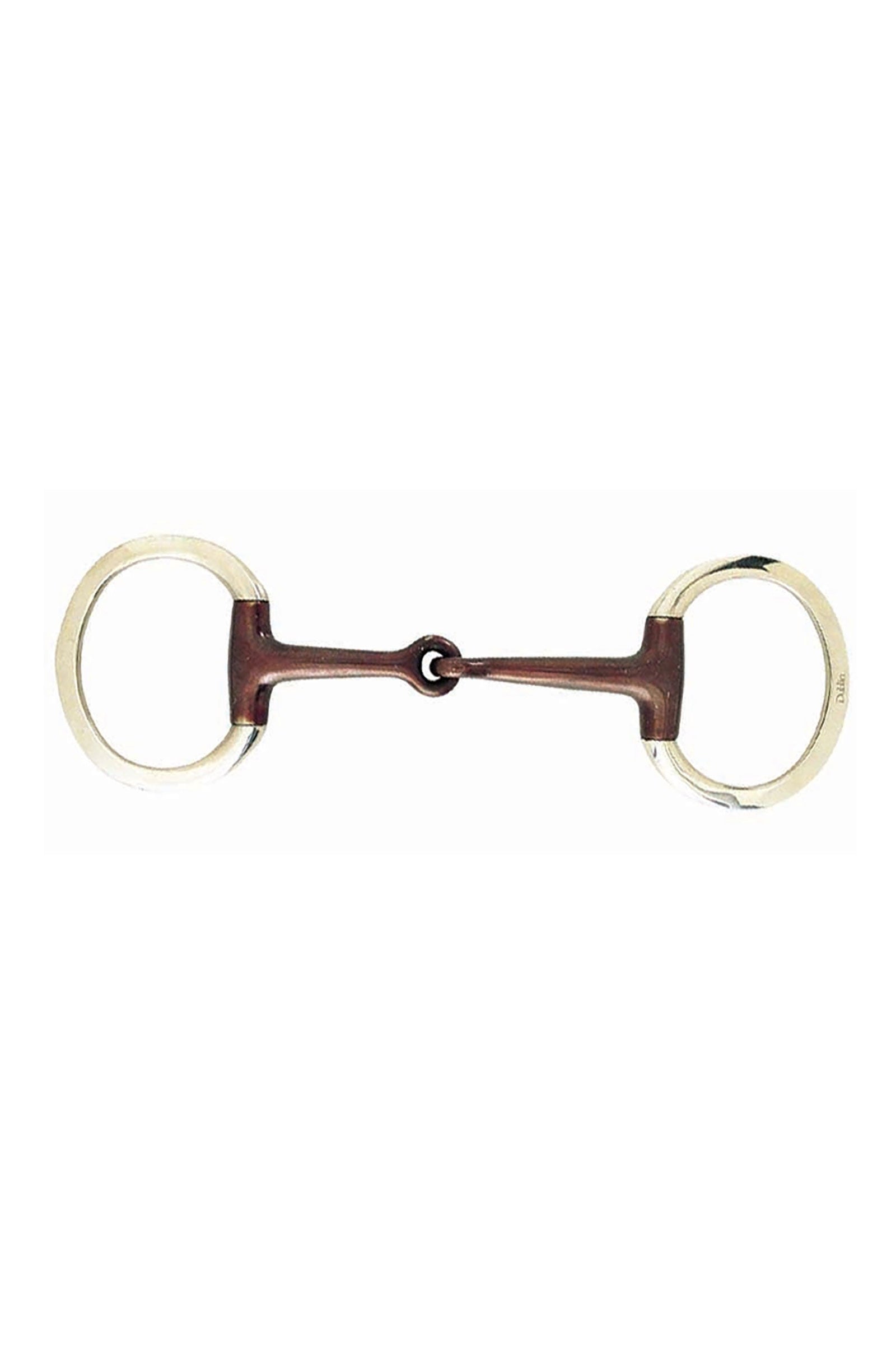 Korsteel Sweet Iron Jointed Eggbutt Snaffle Bit Bitt