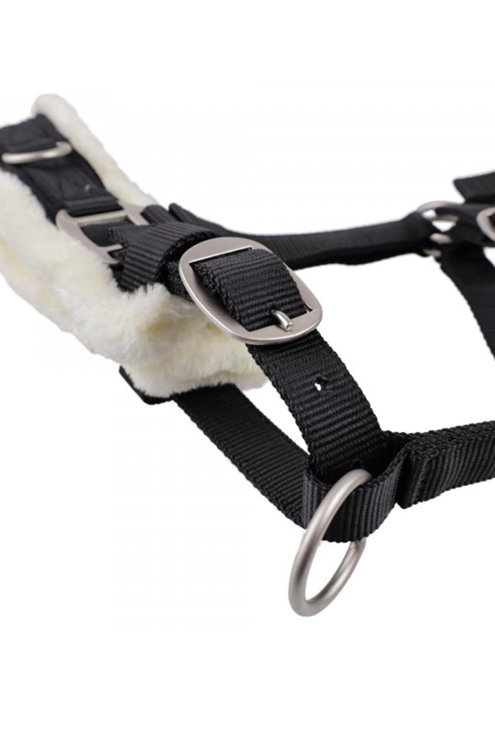 USG Cavesson With Artifical Fur Horse Training