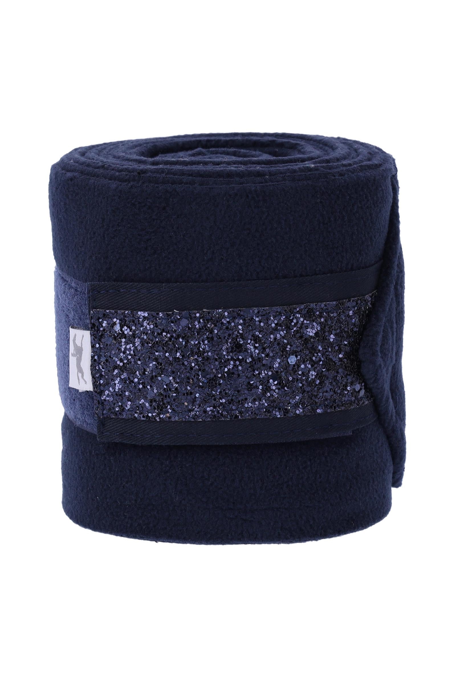 Schockemöhle Sports Spark Style fleecebandasjer, sett med 4 Leg Protection & Hoof Protection for Horses