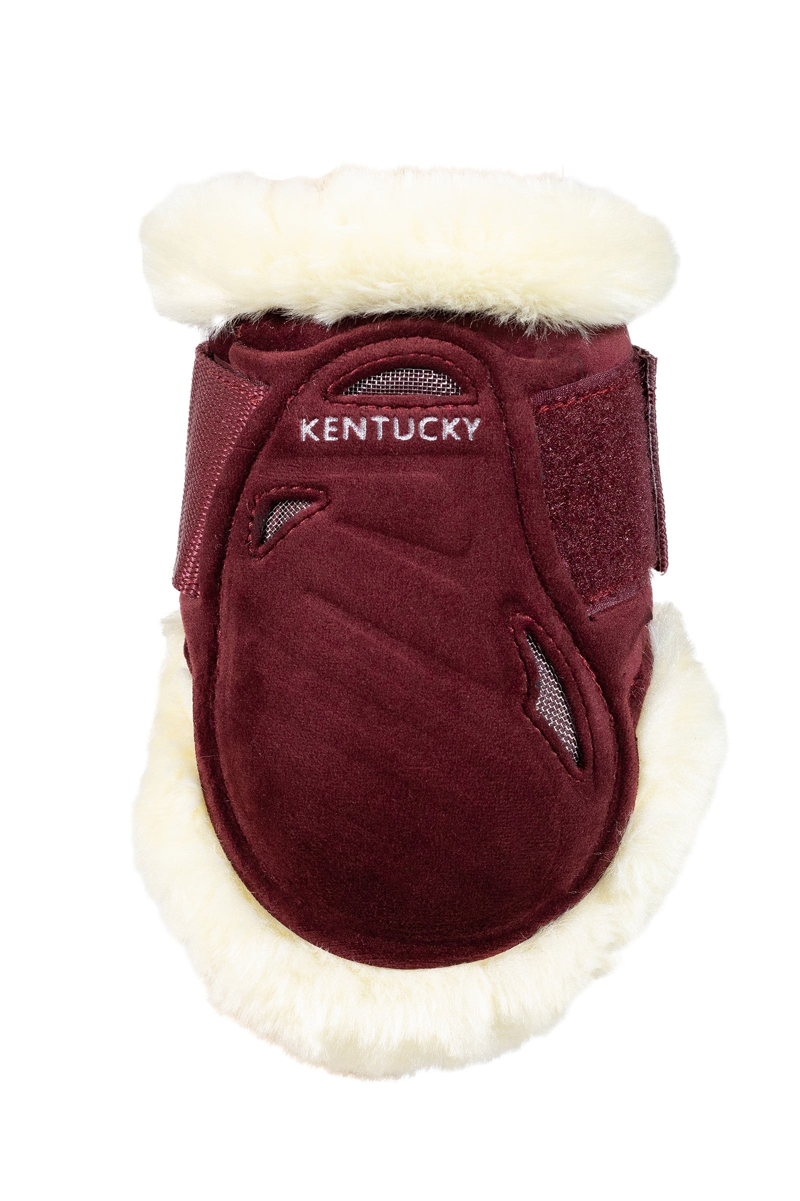 Kentucky Horsewear Vegansk saueskinn Young Horse Fetlock Boots Velvet Leg Protection & Hoof Protection for Horses