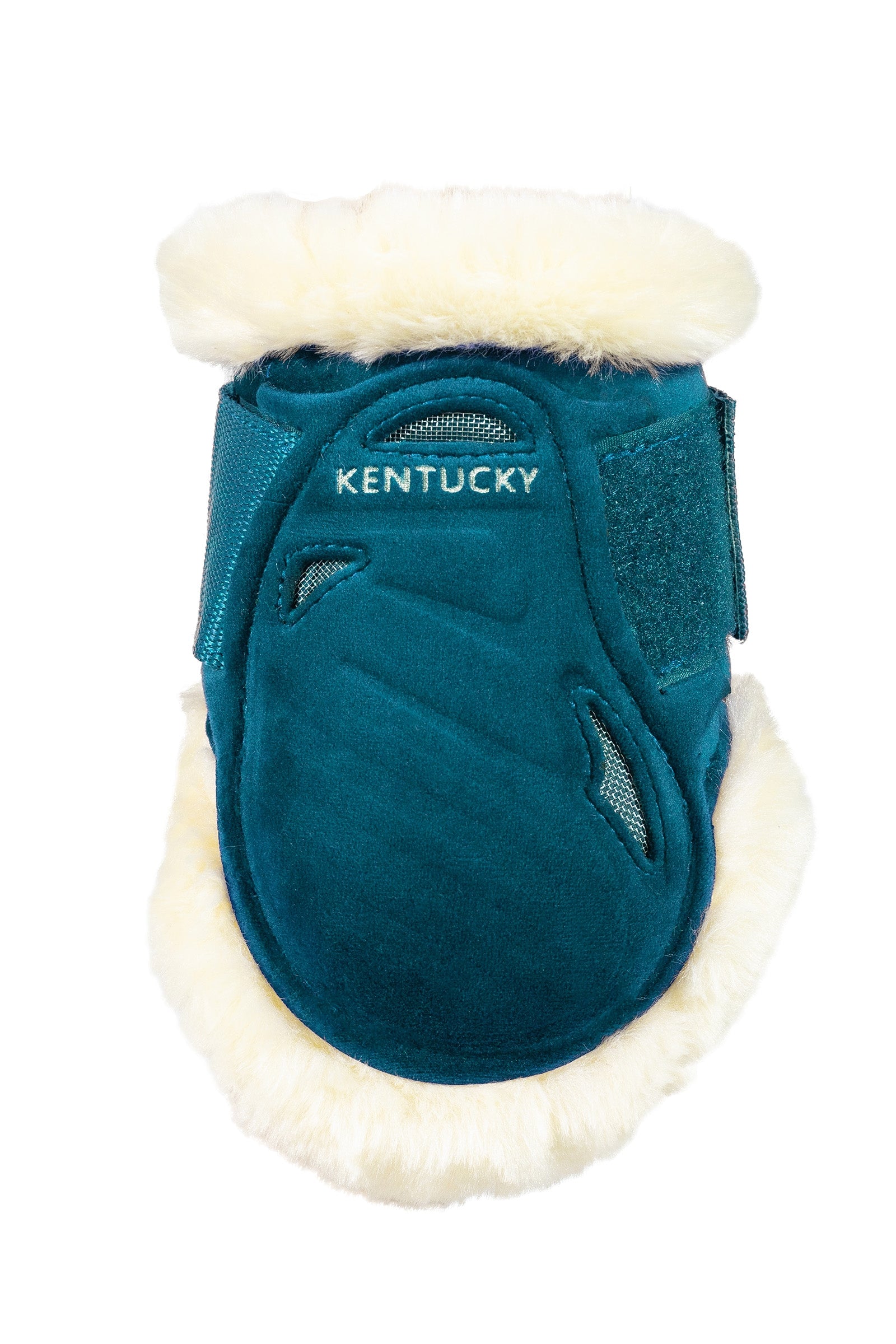 Kentucky Horsewear Vegansk saueskinn Young Horse Fetlock Boots Velvet Leg Protection & Hoof Protection for Horses