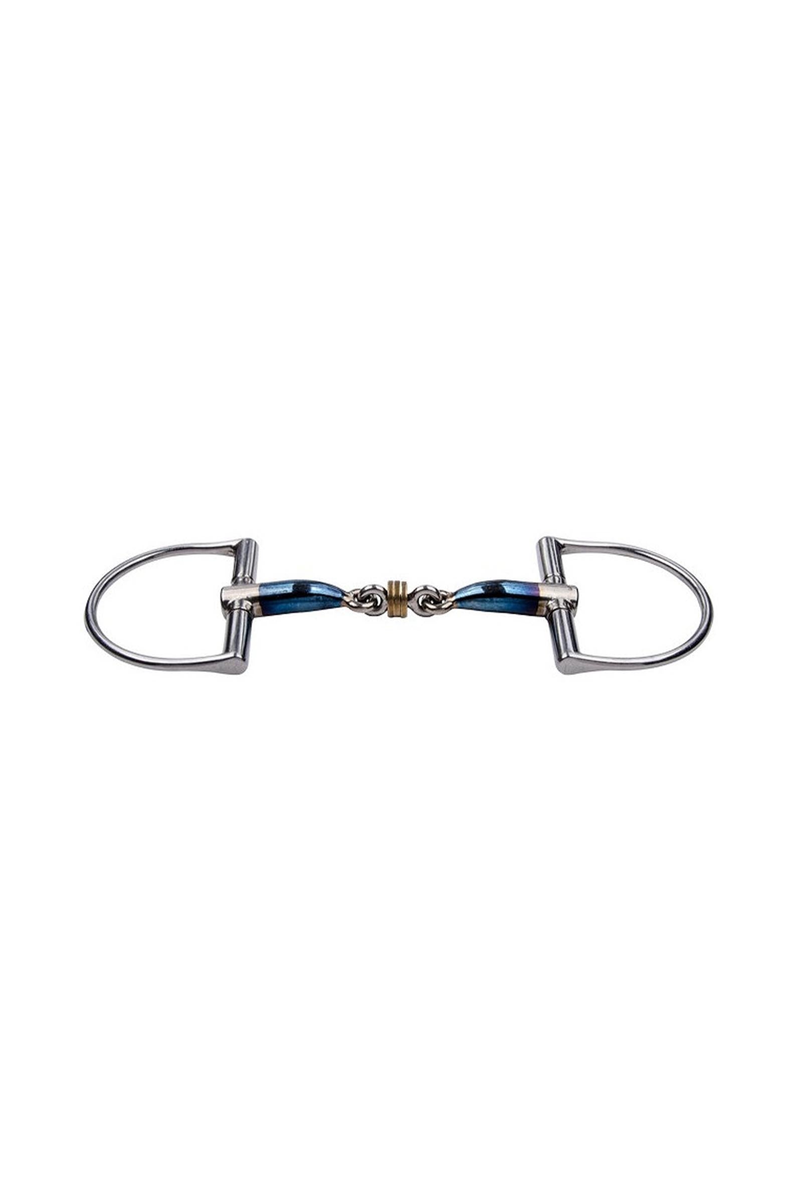 Trust Equestrian Sweet Iron D-ringsbitt med messingring Bitt