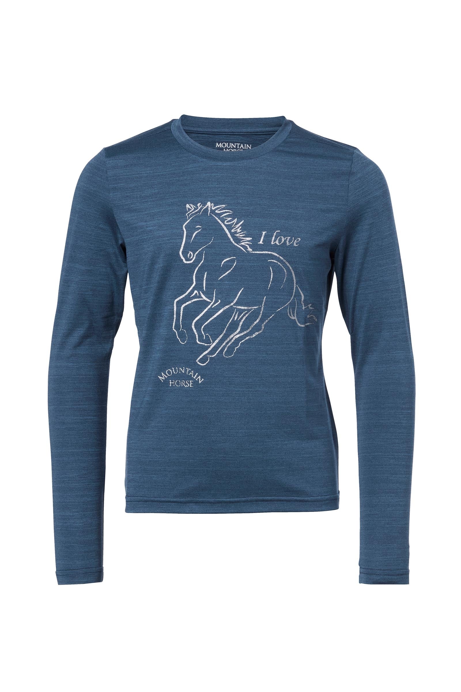 Mountain Horse Lovely Kids´ Long Sleeve Top Rideklær til barn