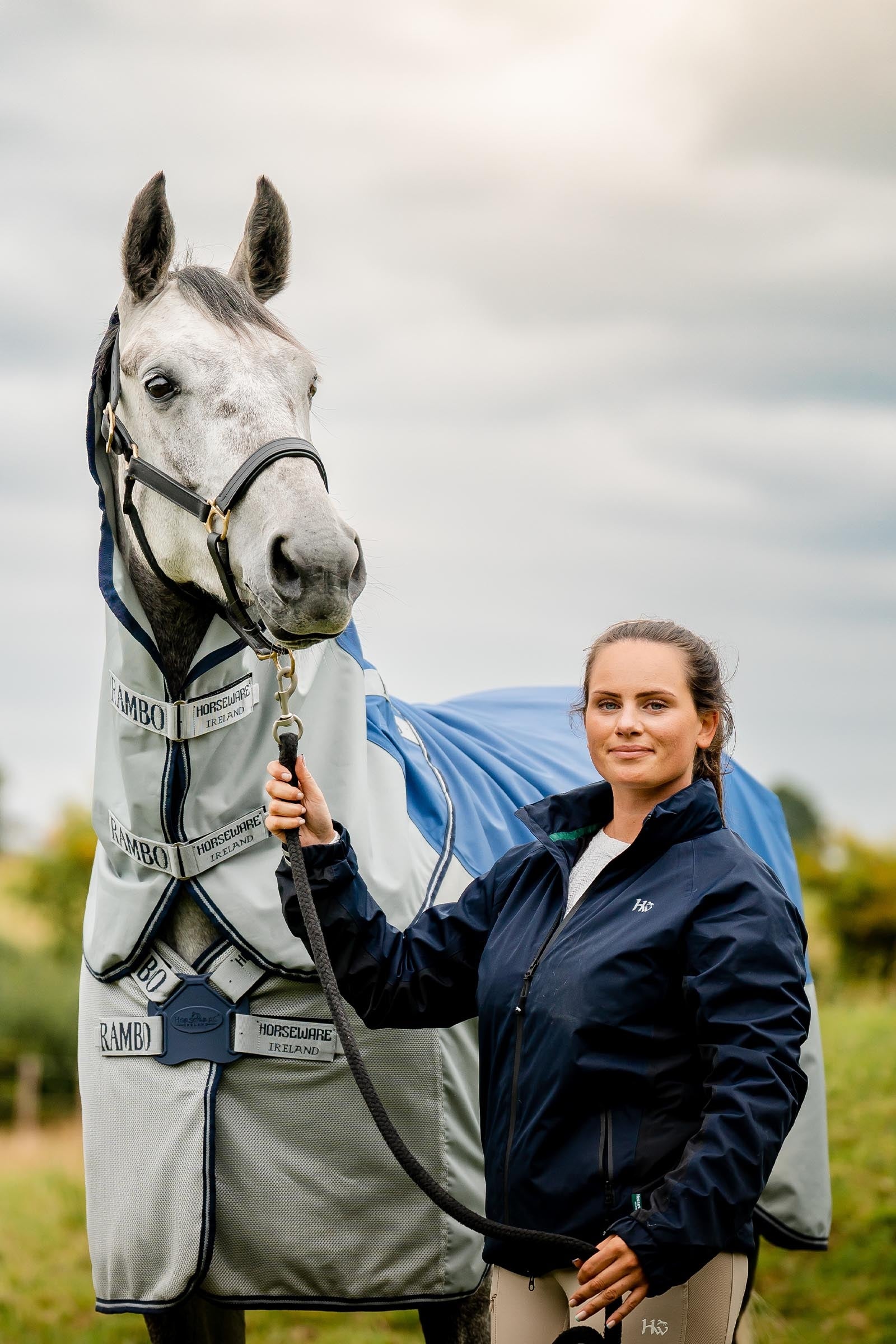 Horseware Rambo Autumn Series Turnout Rug With Liner (0g / 100g) Horse Rugs
