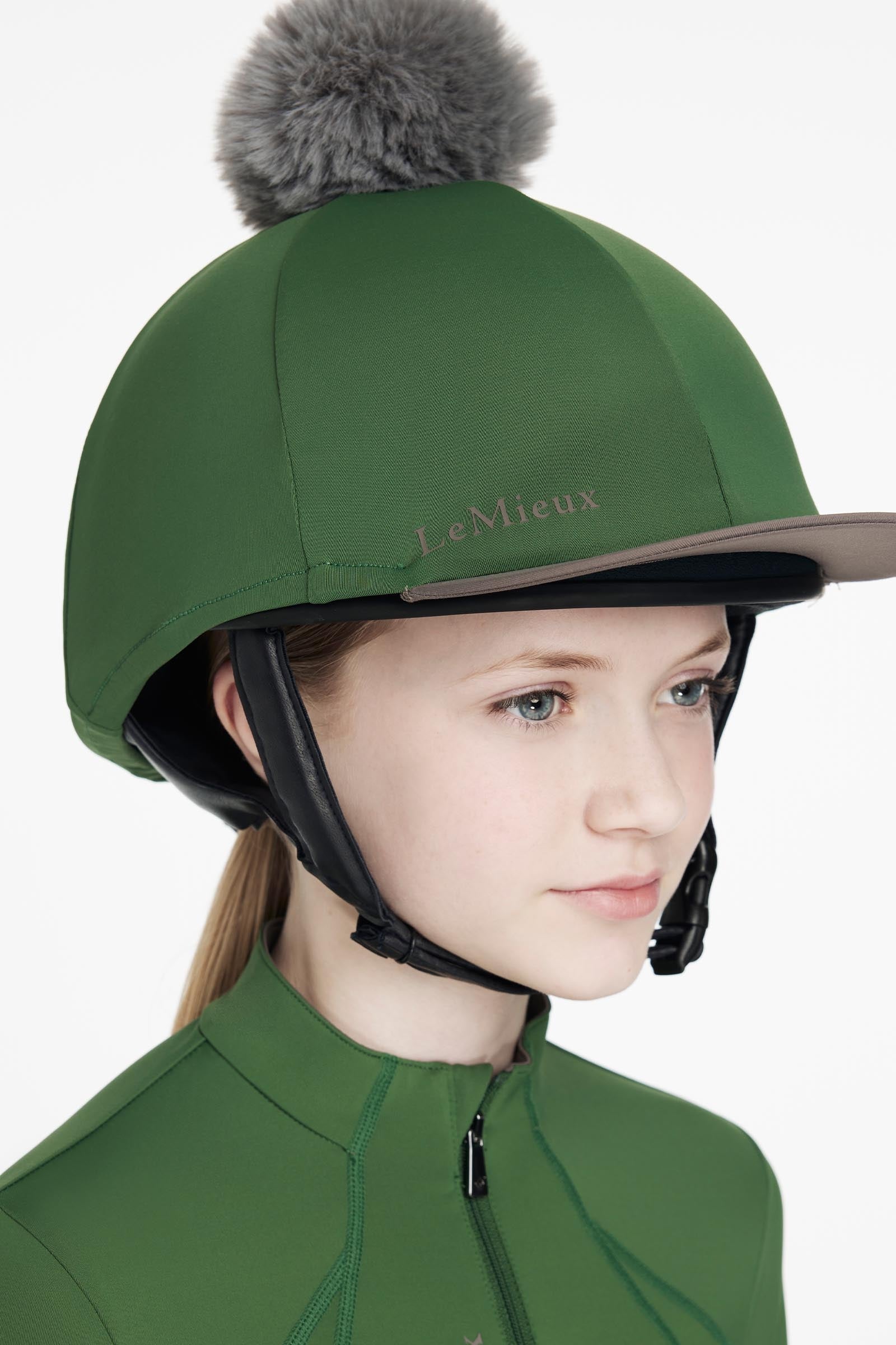 LeMieux Classique Pom Hat Silk Accessories
