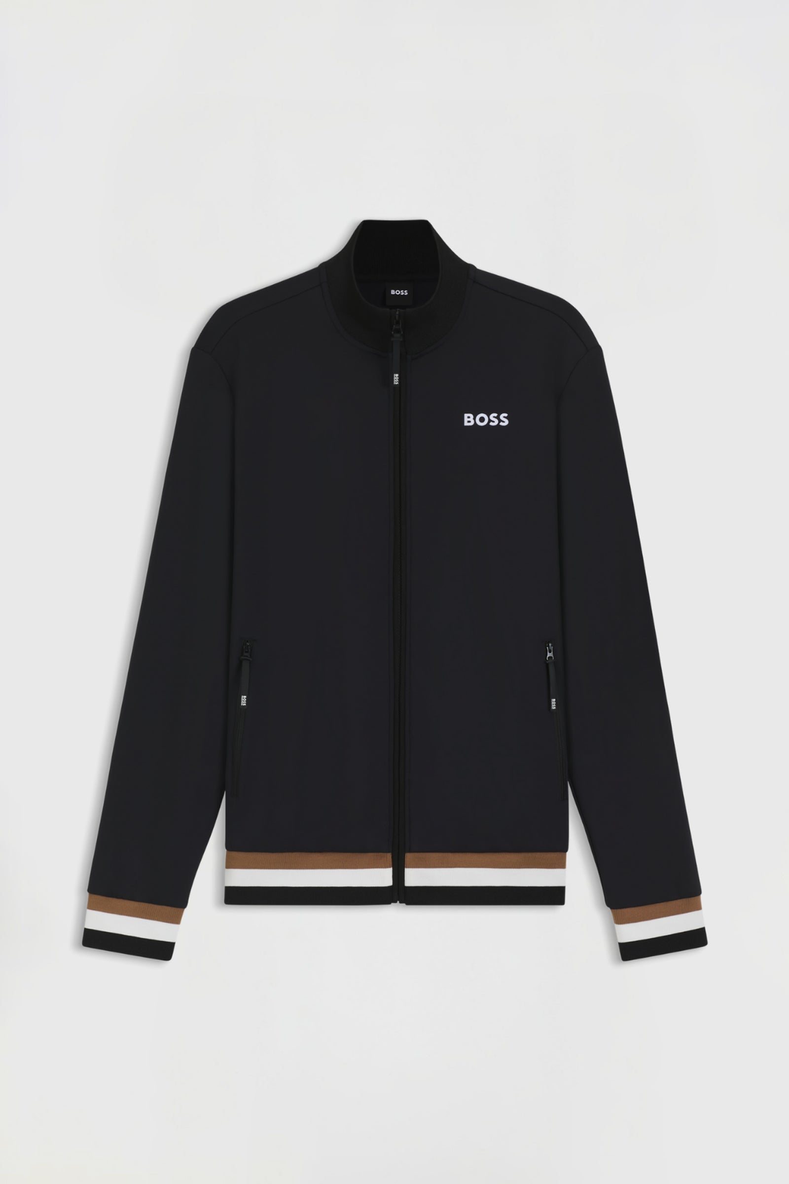 BOSS Equestrian Boss Sammy funksjonell cardigan for menn Rideklær til herre