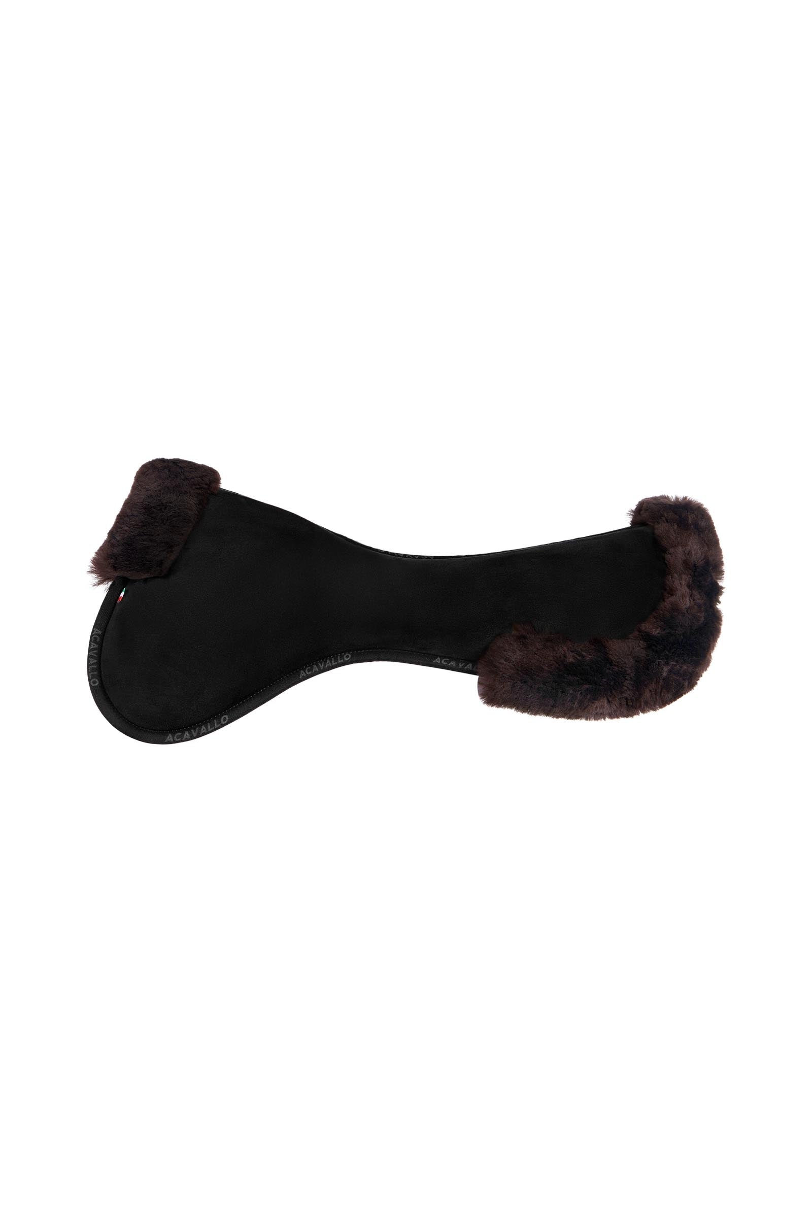 Acavallo Close Contact Memory Foam Halfpad with Sheepskin Saddle Pads