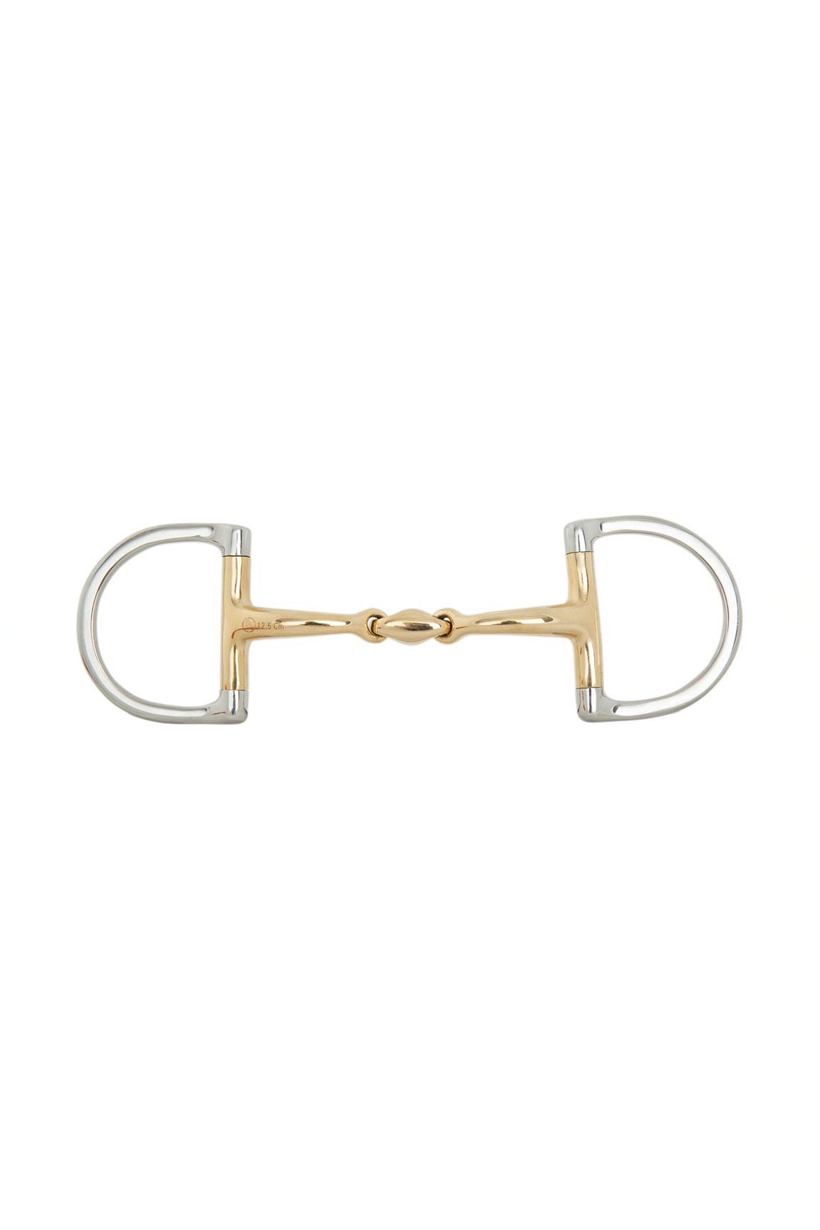 BR Soft Contact D-ring bitt, dobbelt leddet, 16 mm Bitt