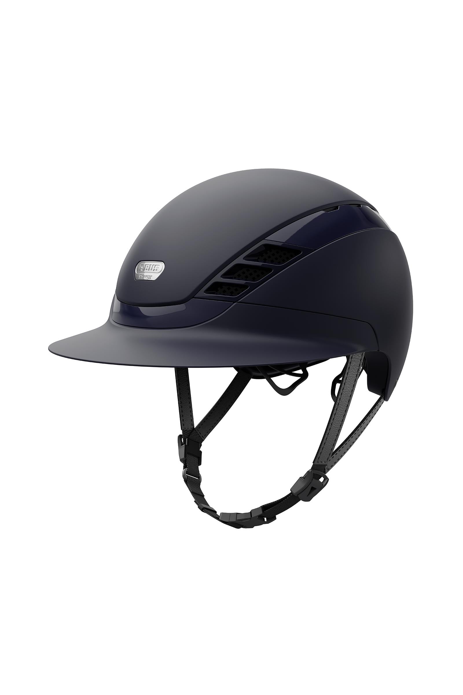 Abus AirLuxe Pure Ridehjelm med langt visir Ridehjelm & sikkerhetsvest