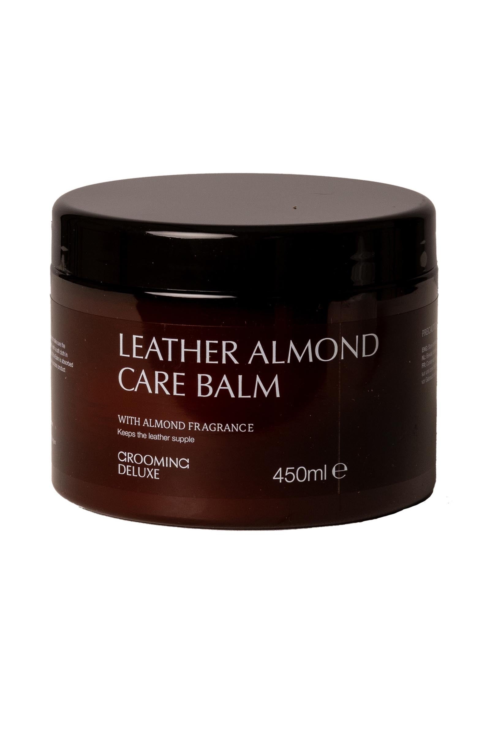 Grooming Deluxe Mandel lærpleiebalsam, 450 ml Hestepleie