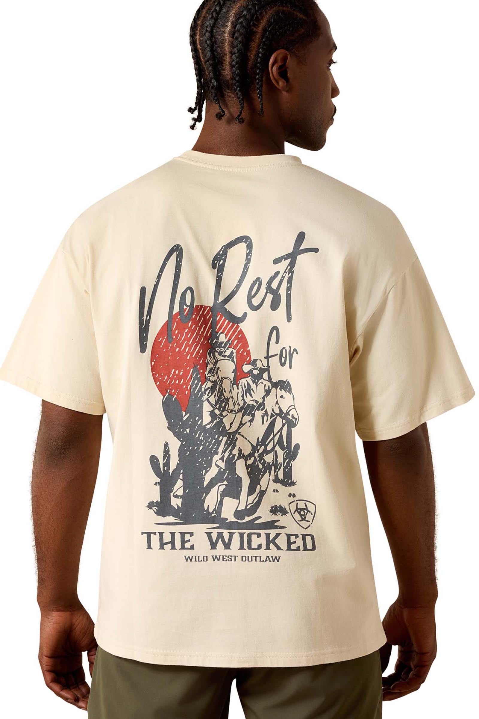 Ariat Men's The Wicked Boxy T-Shirt Rideklær til herre