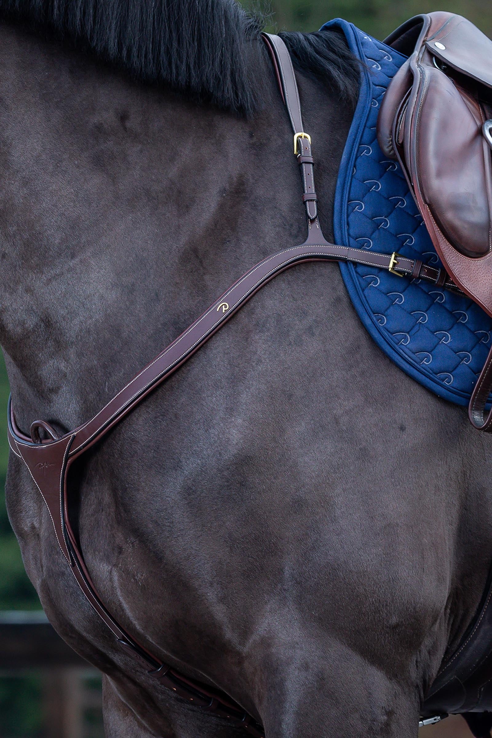 Dy'on D Collection brystplate med lang bro Hodelag & Tøyler