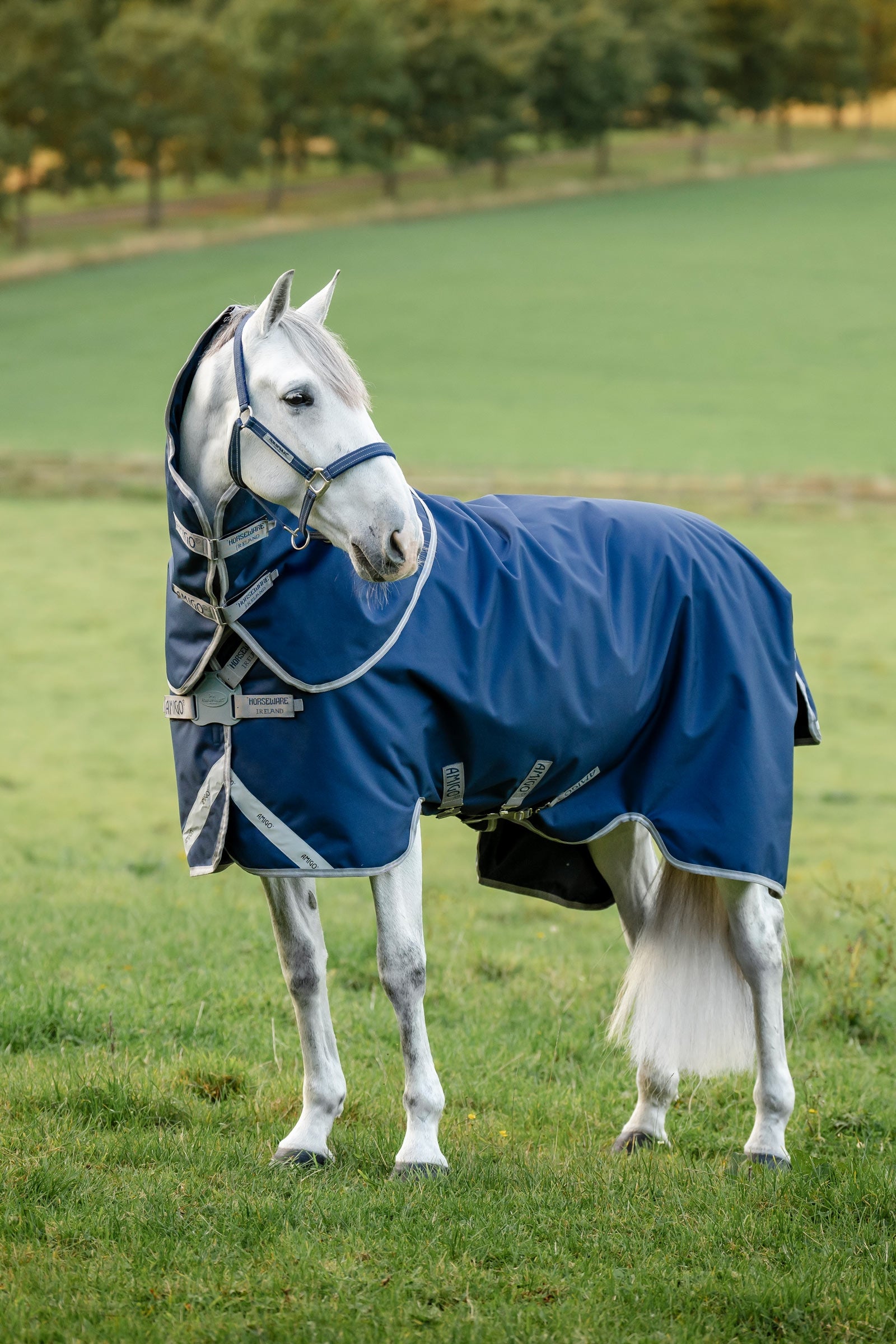 Horseware Amigo 1200D FieldSafe Plus utedekken, 100 g Dekken