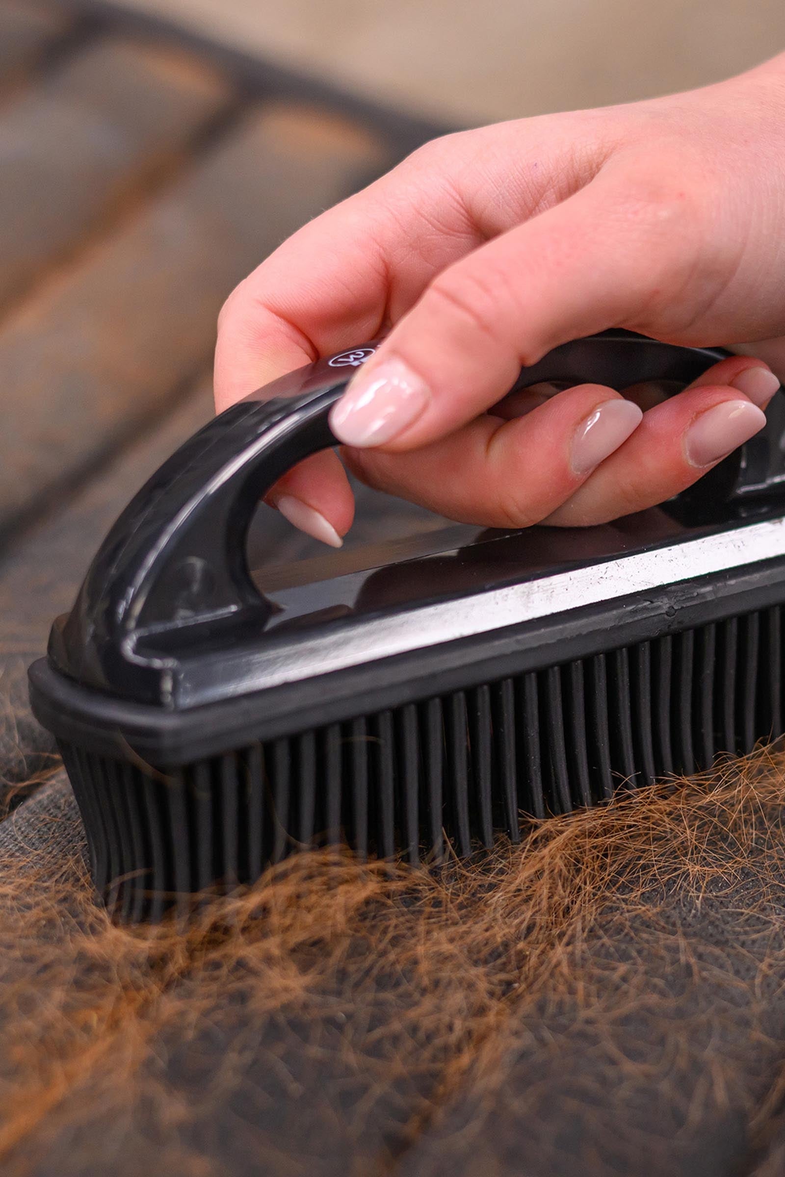 undefined Waldhausen Animal Hair Remover With Handle Horse Grooming Tools