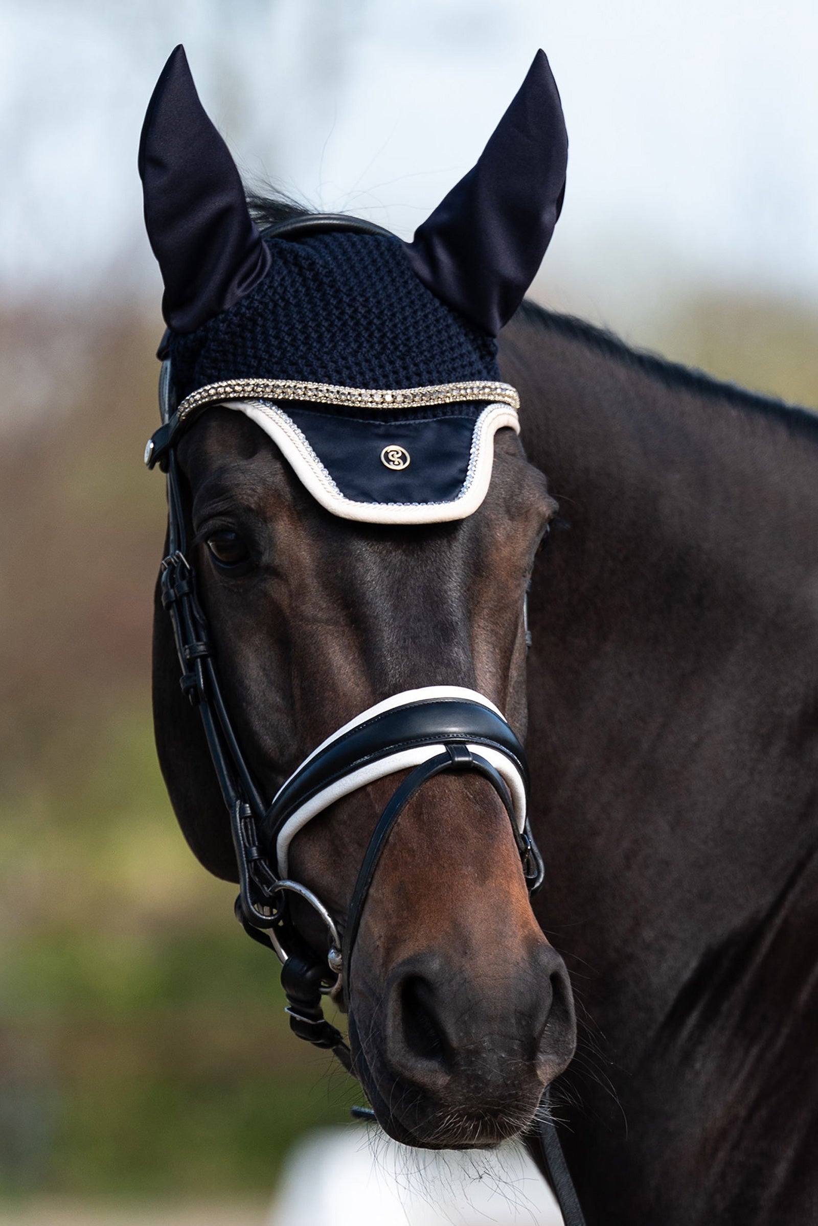 PS of Sweden Vintage Monogram Ear Bonnet Saddle Pads