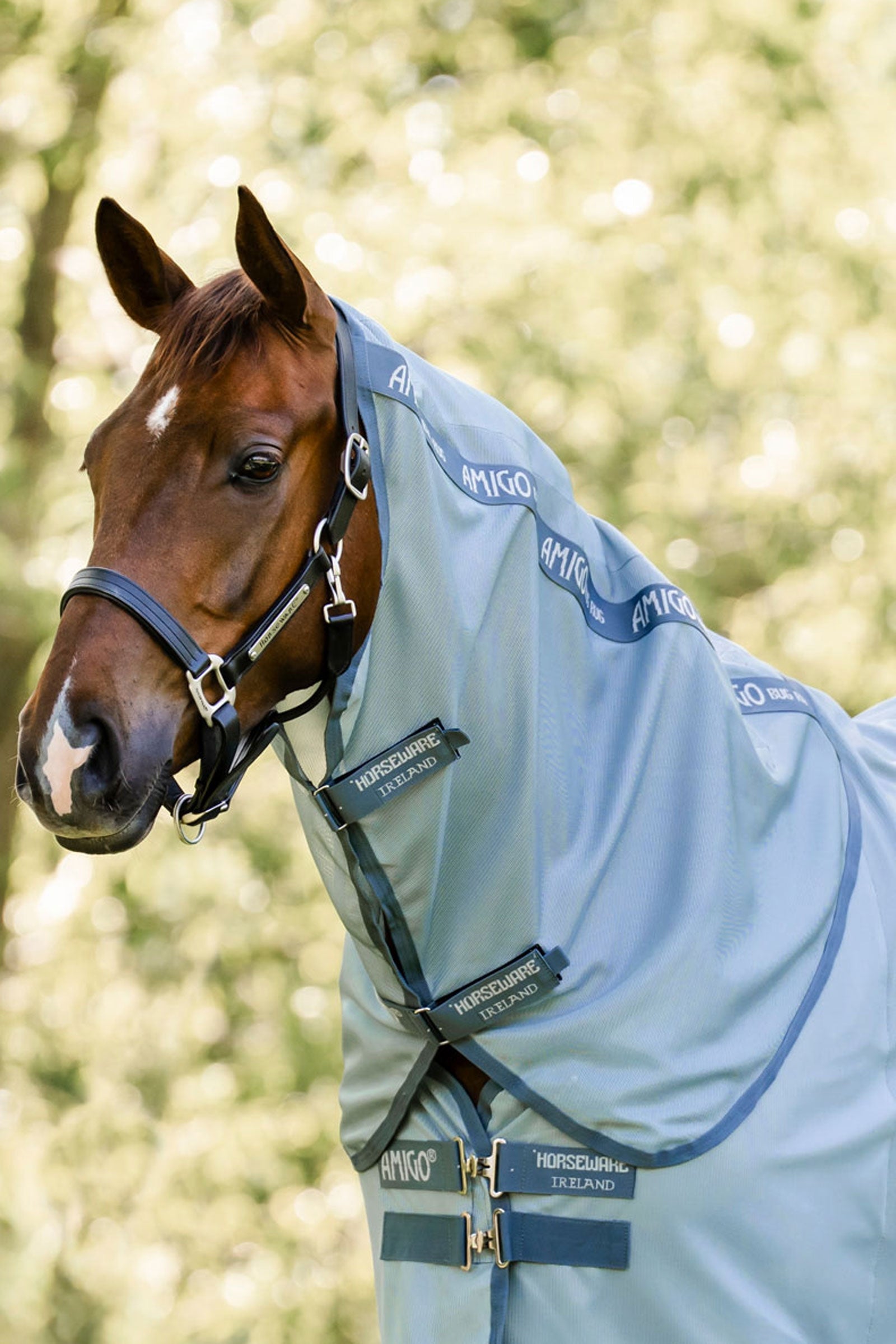 Horseware Amigo halsdel til fluedekken, UV-beskyttelse Dekken