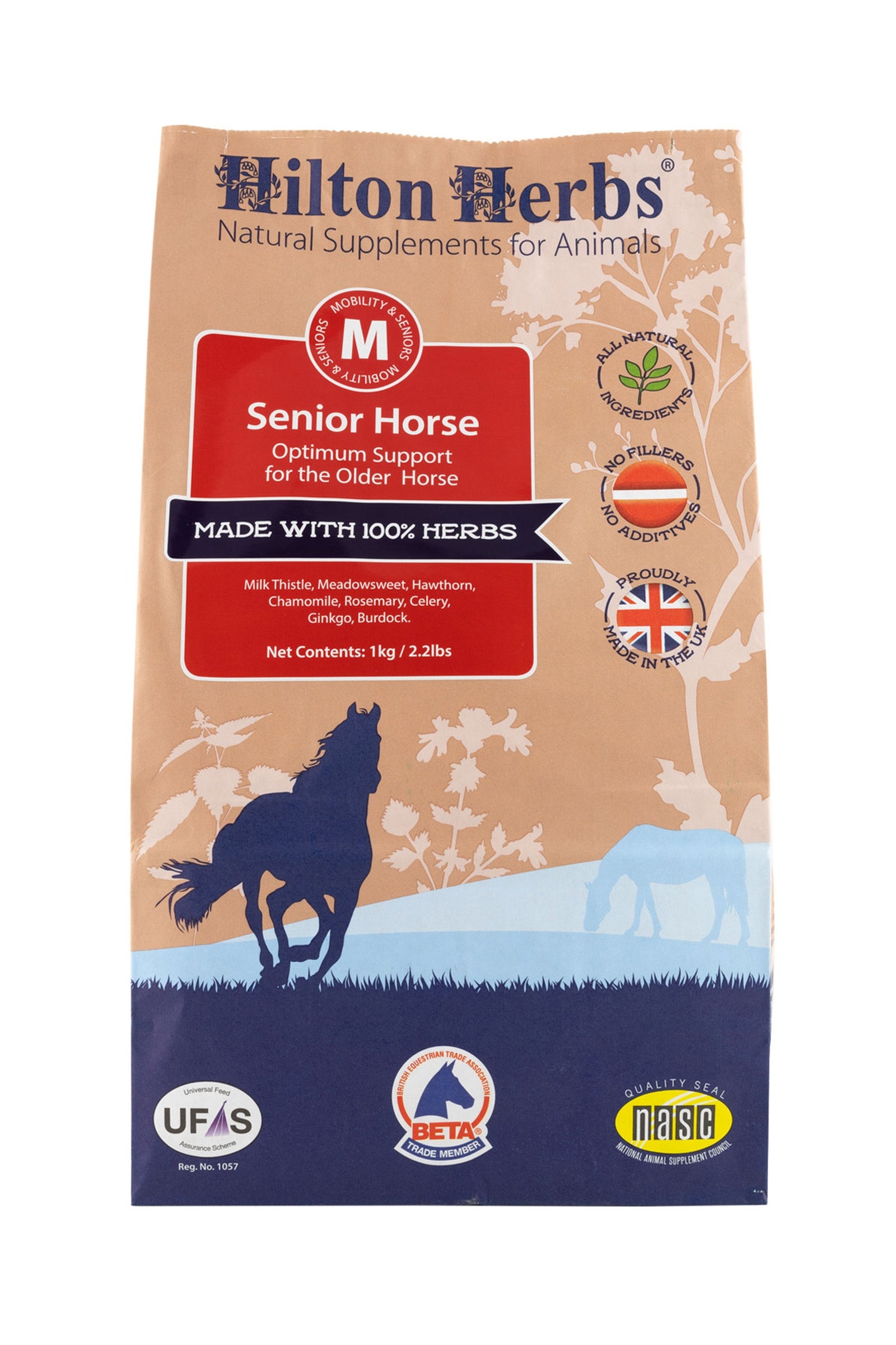 Hilton Herbs HiltonHerbs Senior Horse 1kg boks Horse Feed & Nutrition