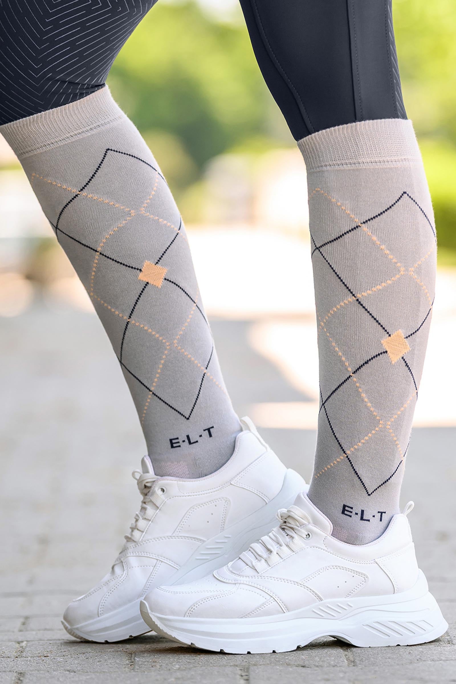 ELT Argyle pustende ridesokker Sokker