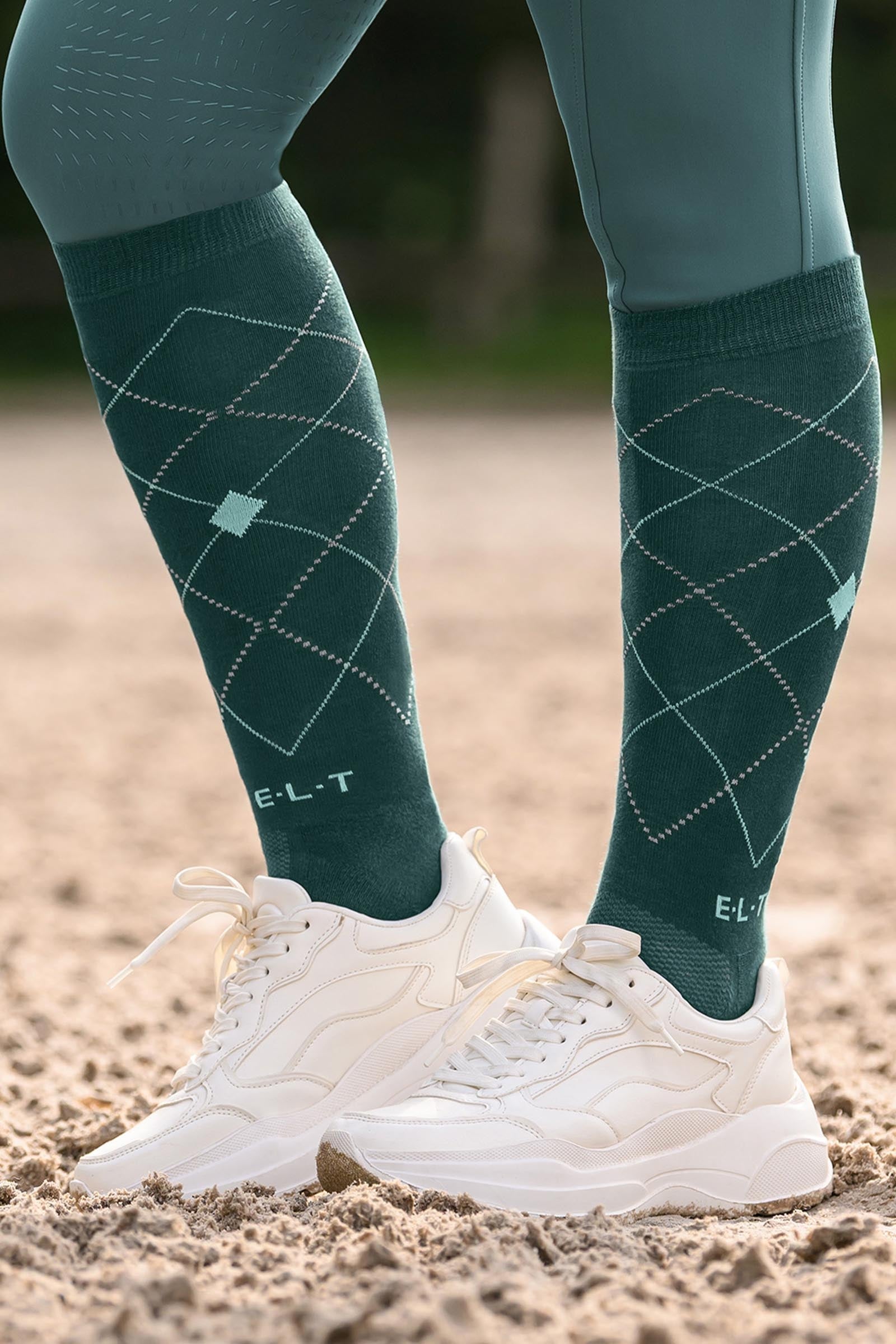 ELT Argyle pustende ridesokker Sokker